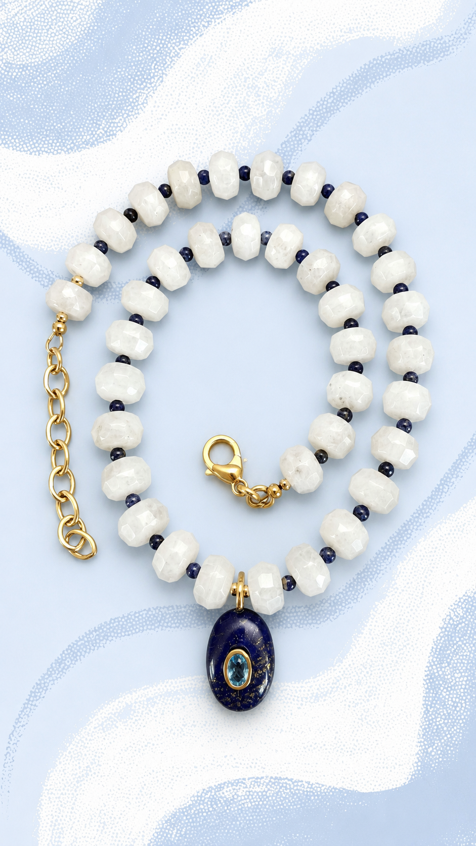 White Moonlight Necklace