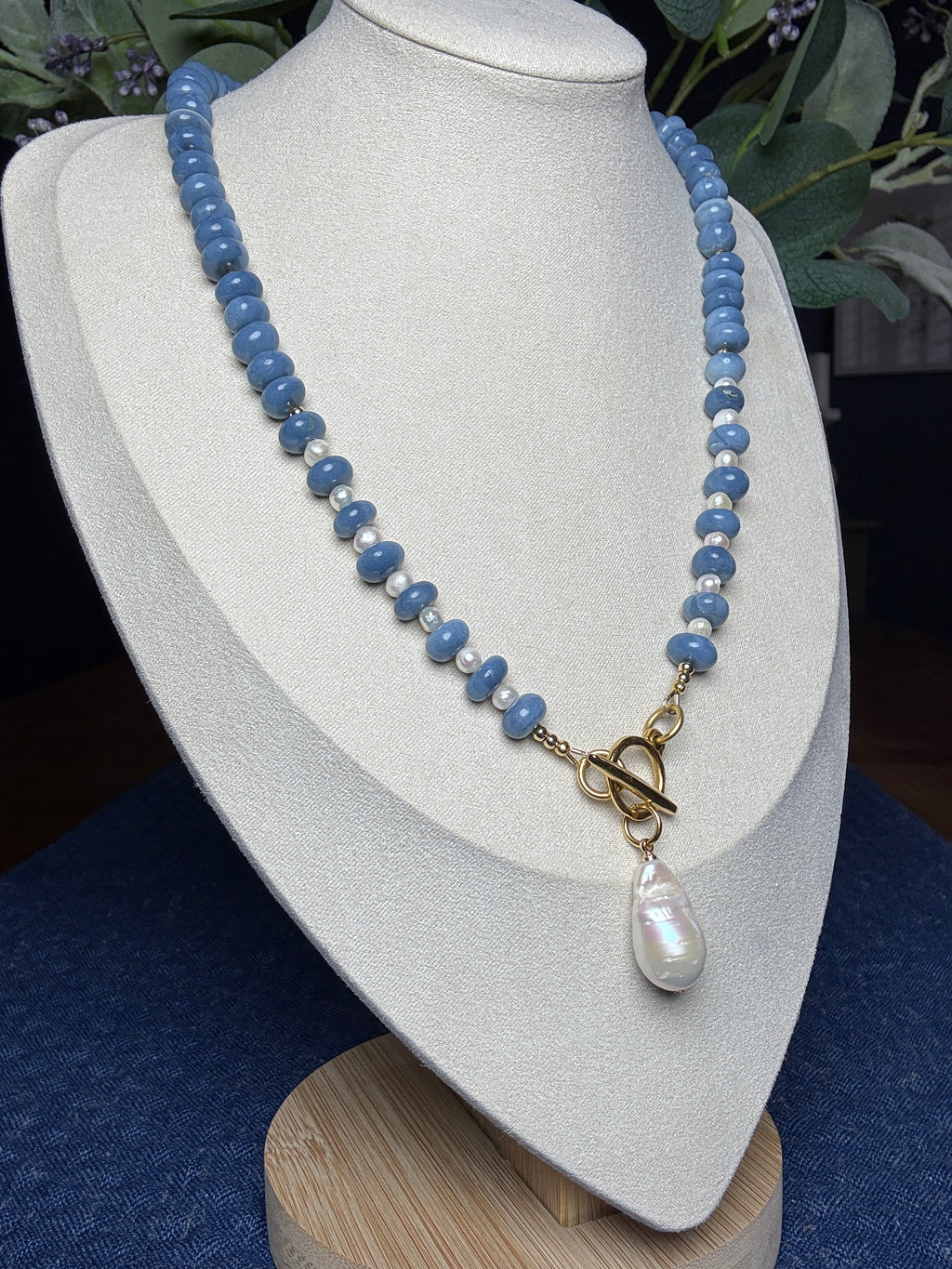 Blue Jean Baby Necklace