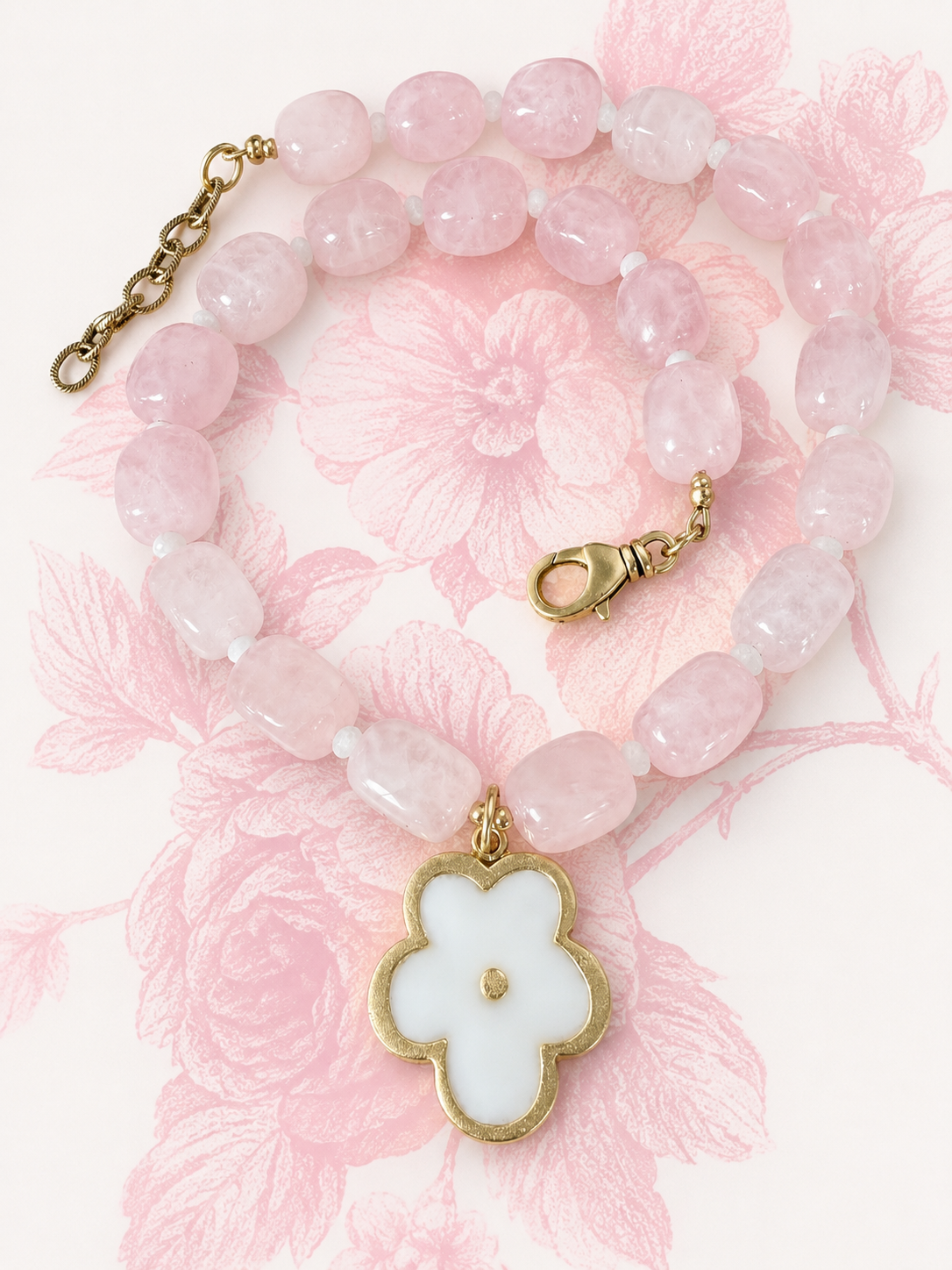 Flower Petal Necklace