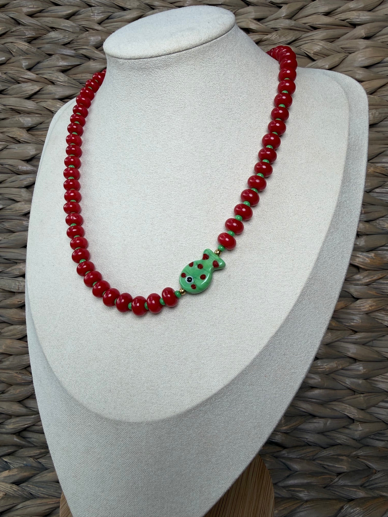 Redfin Necklace
