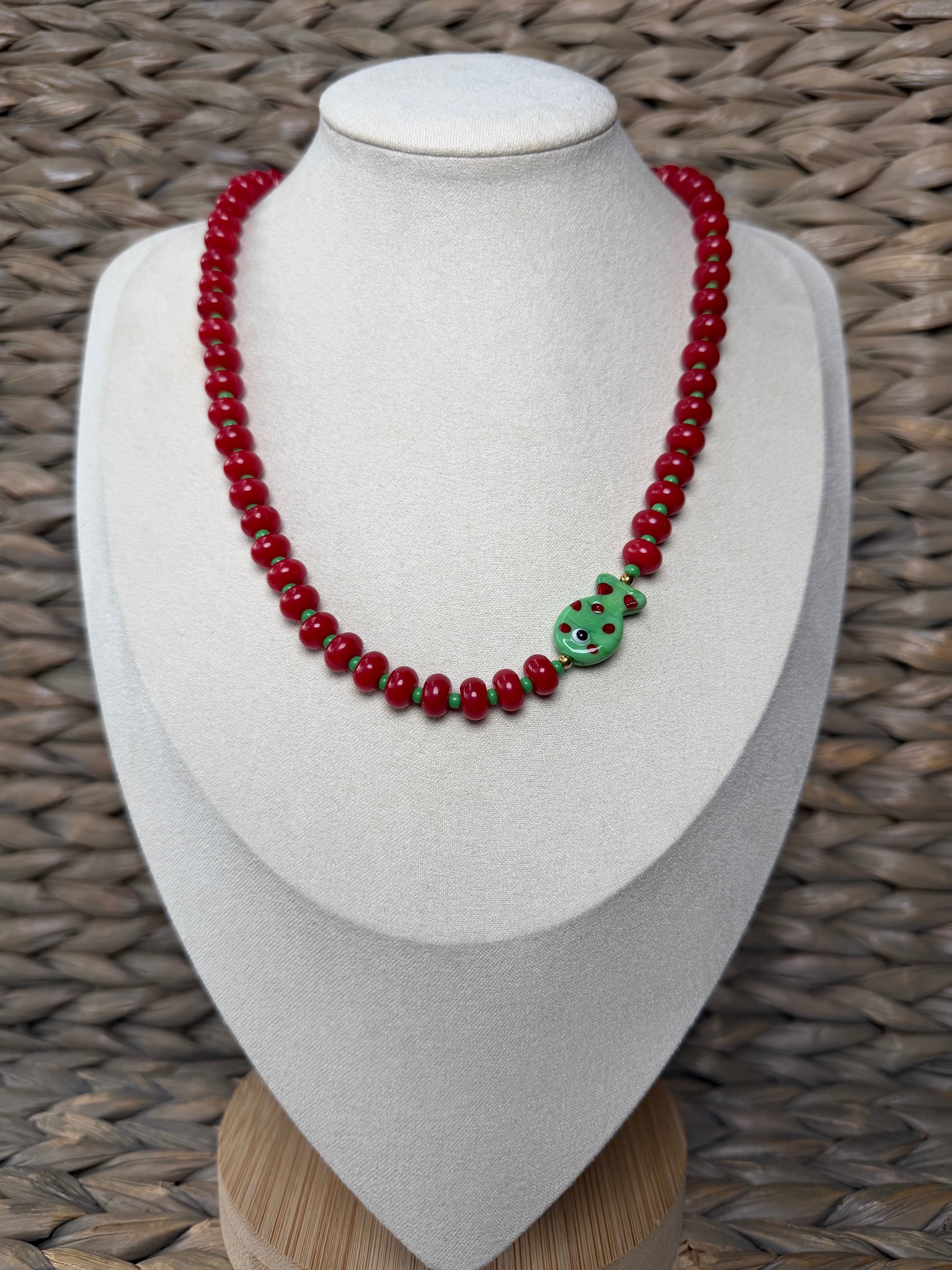 Redfin Necklace