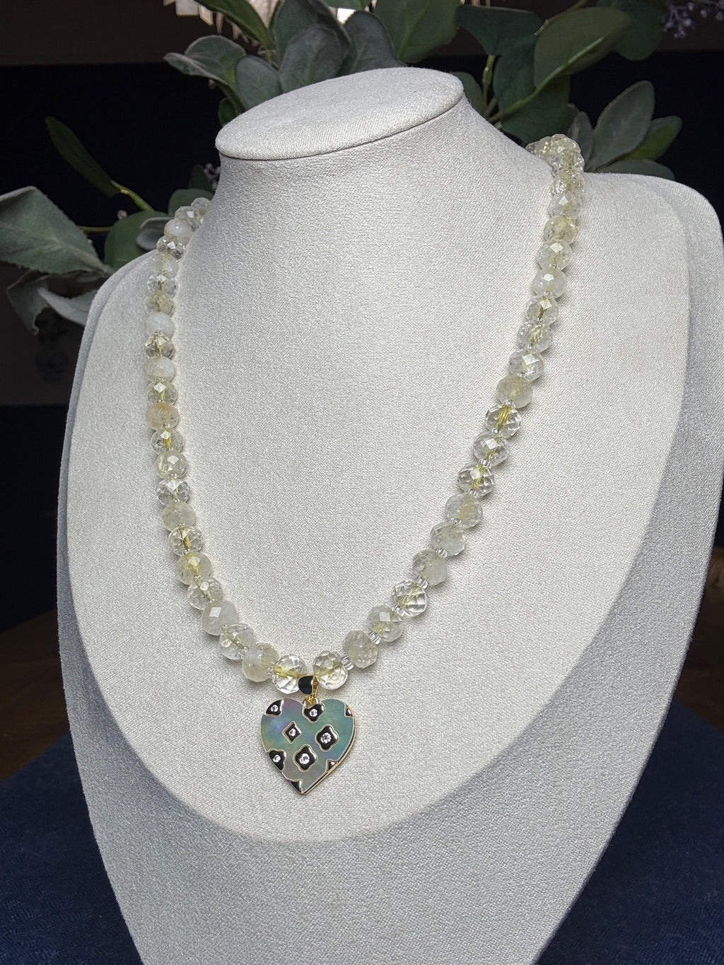 Amore Citrine Necklace