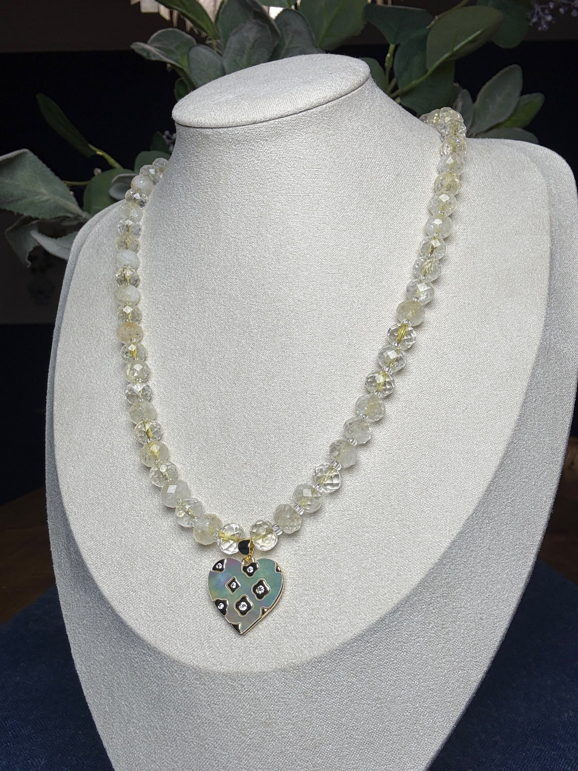 Amore Citrine Necklace