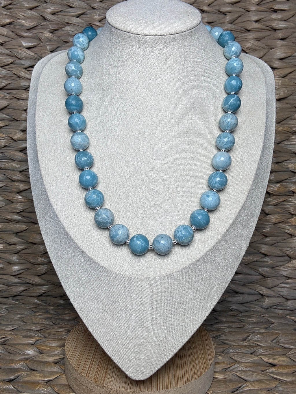 Azure Shackle Necklace