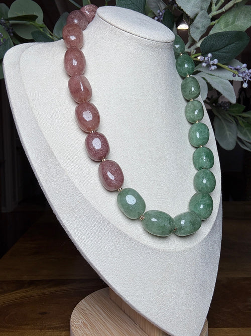 Aventurine Blush Necklace