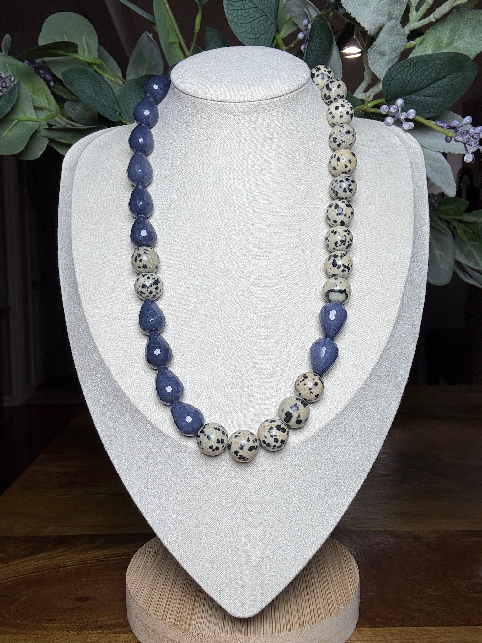 Dalmation Blues Necklace