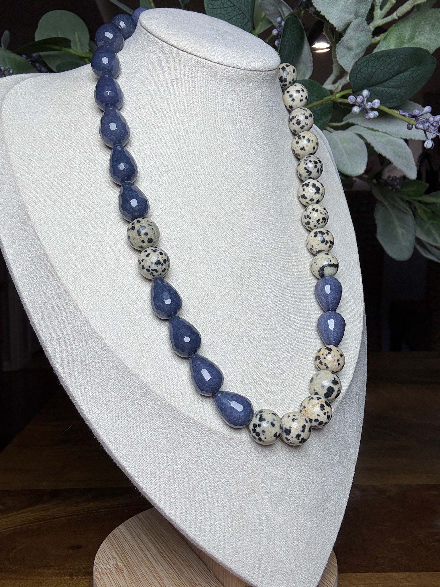 Dalmation Blues Necklace