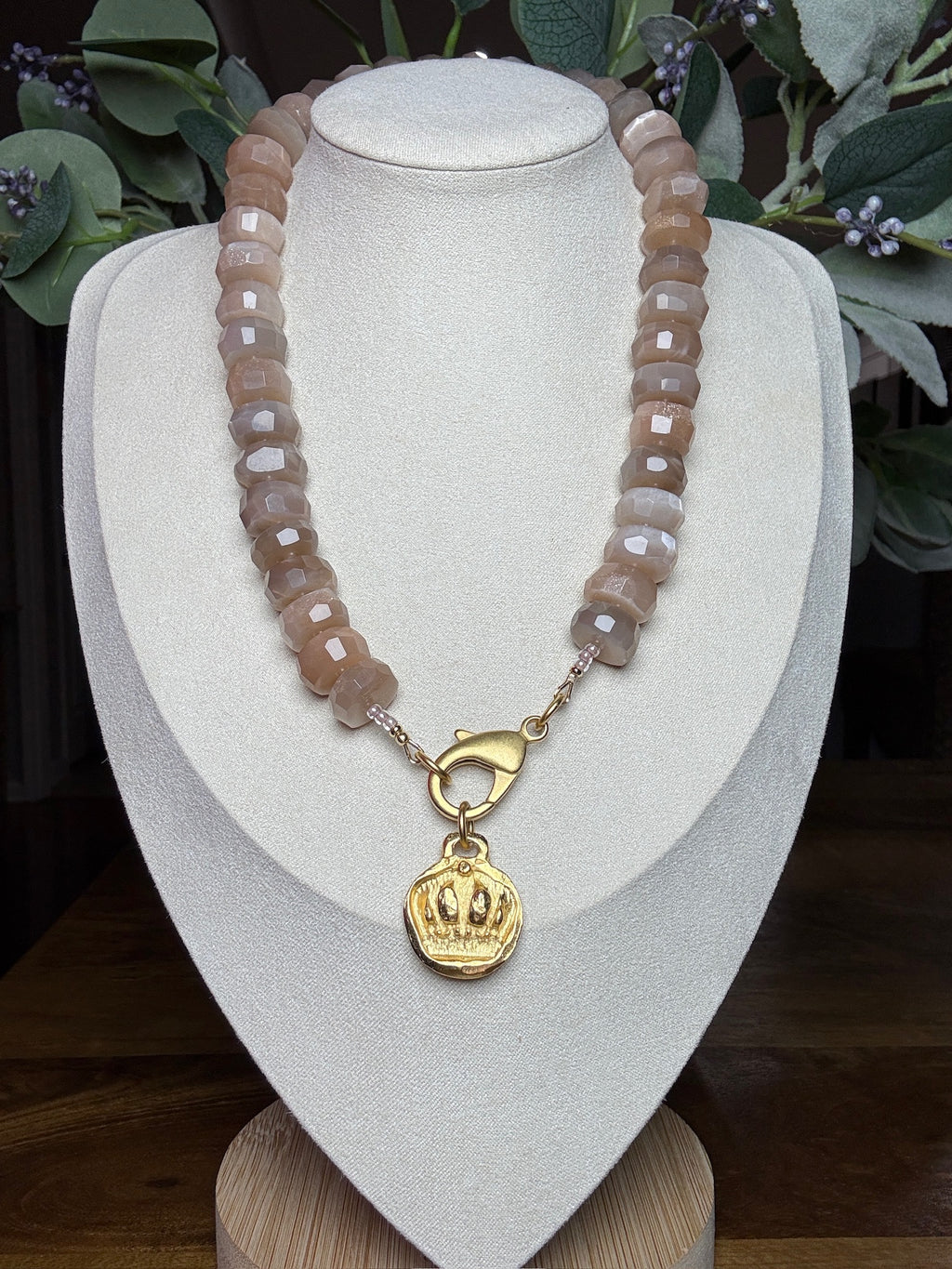 Moonstone Monarch Necklace