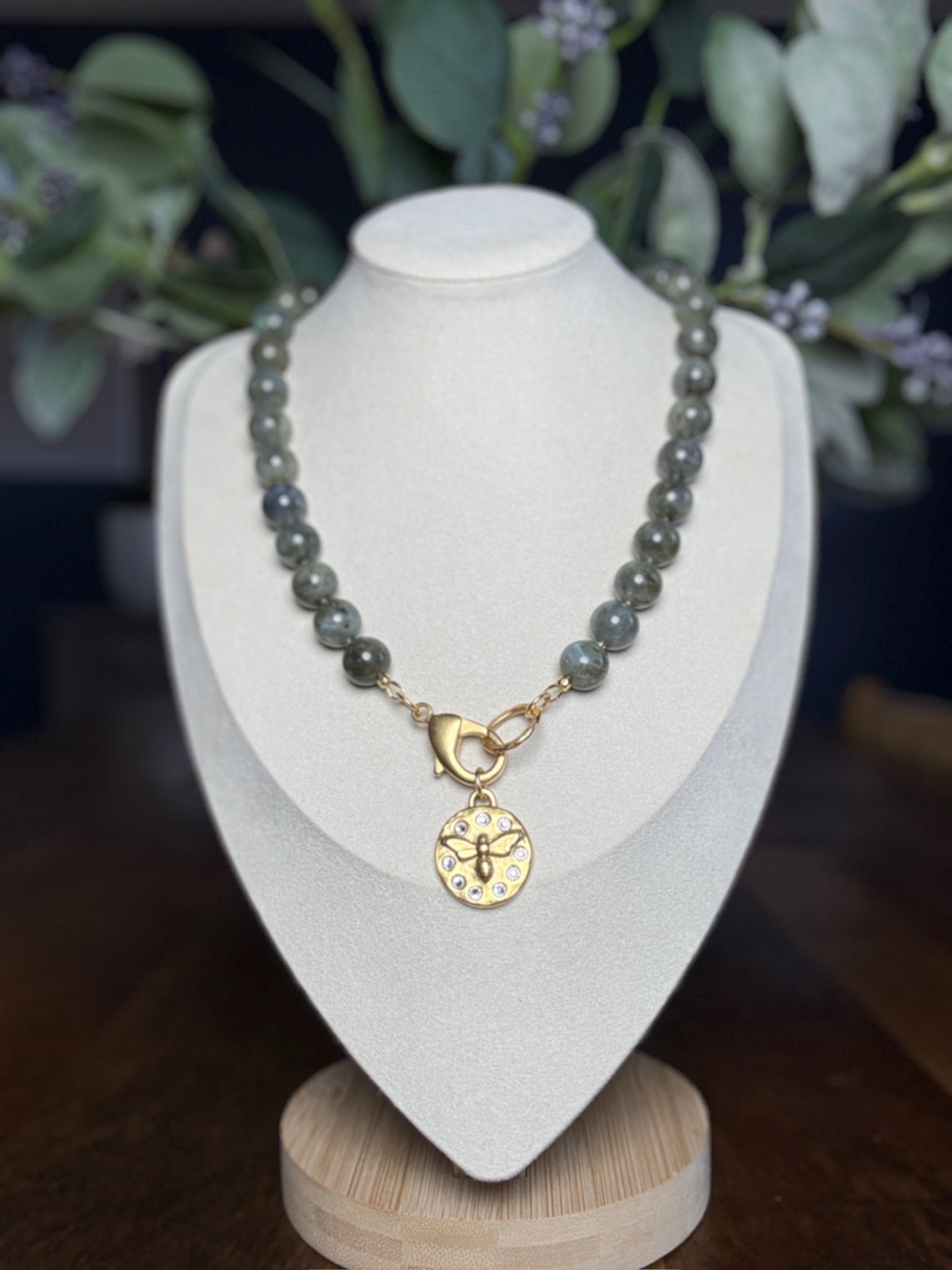 Lumina Bee Necklace