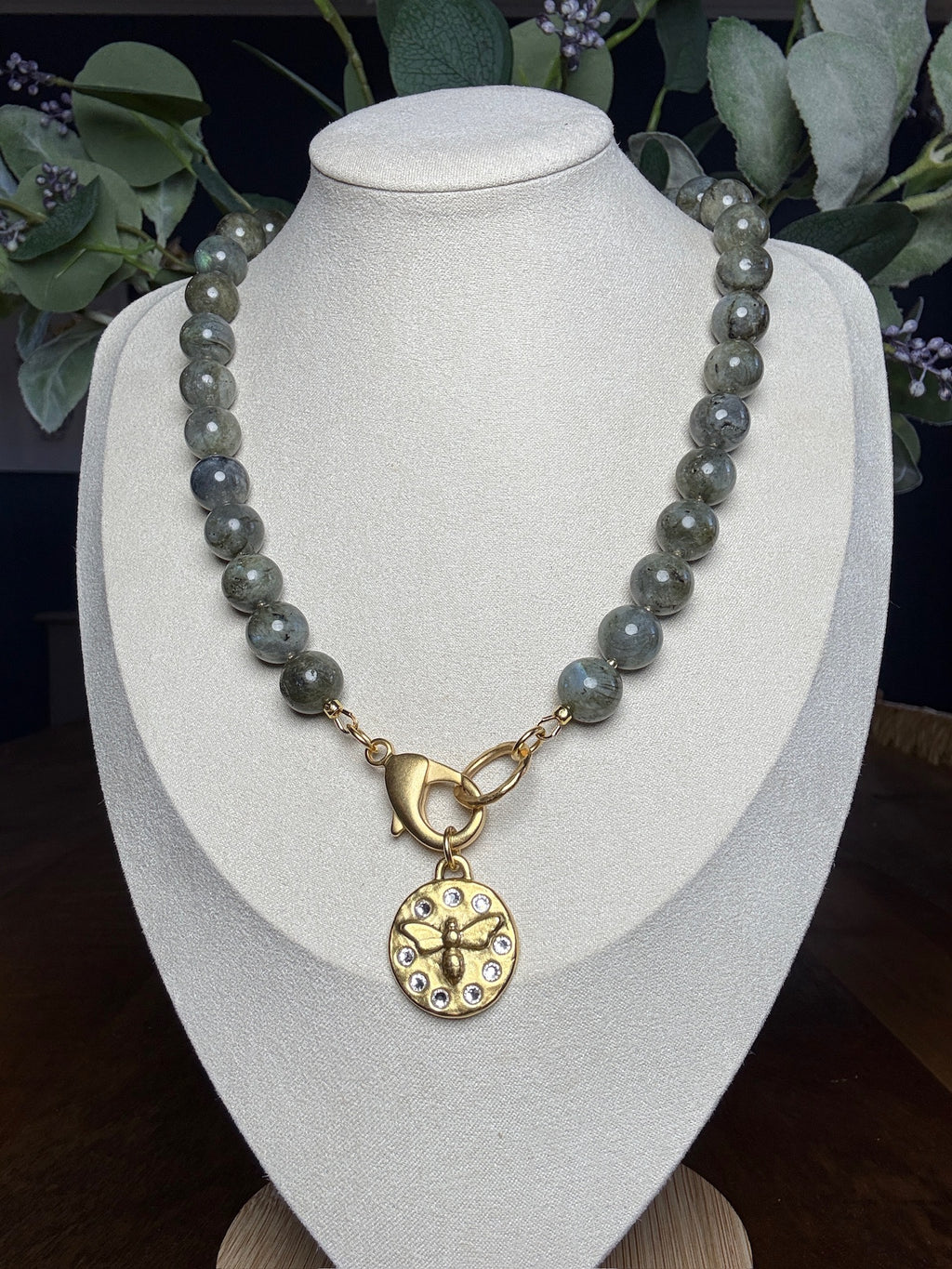 Lumina Bee Necklace