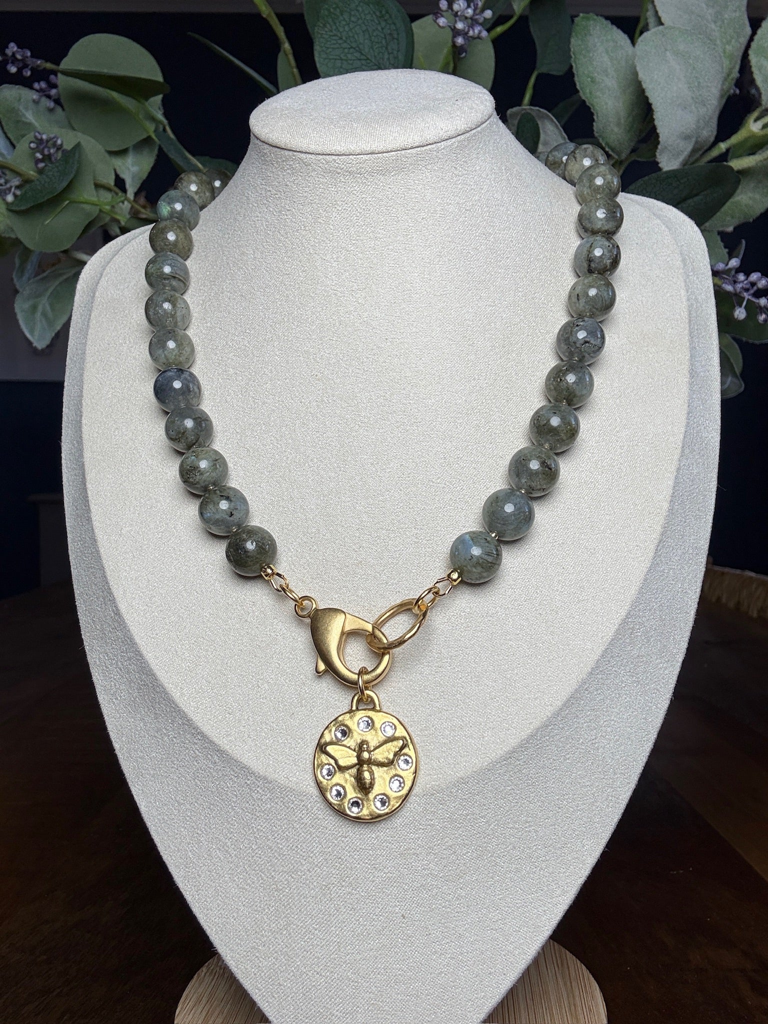 Lumina Bee Necklace