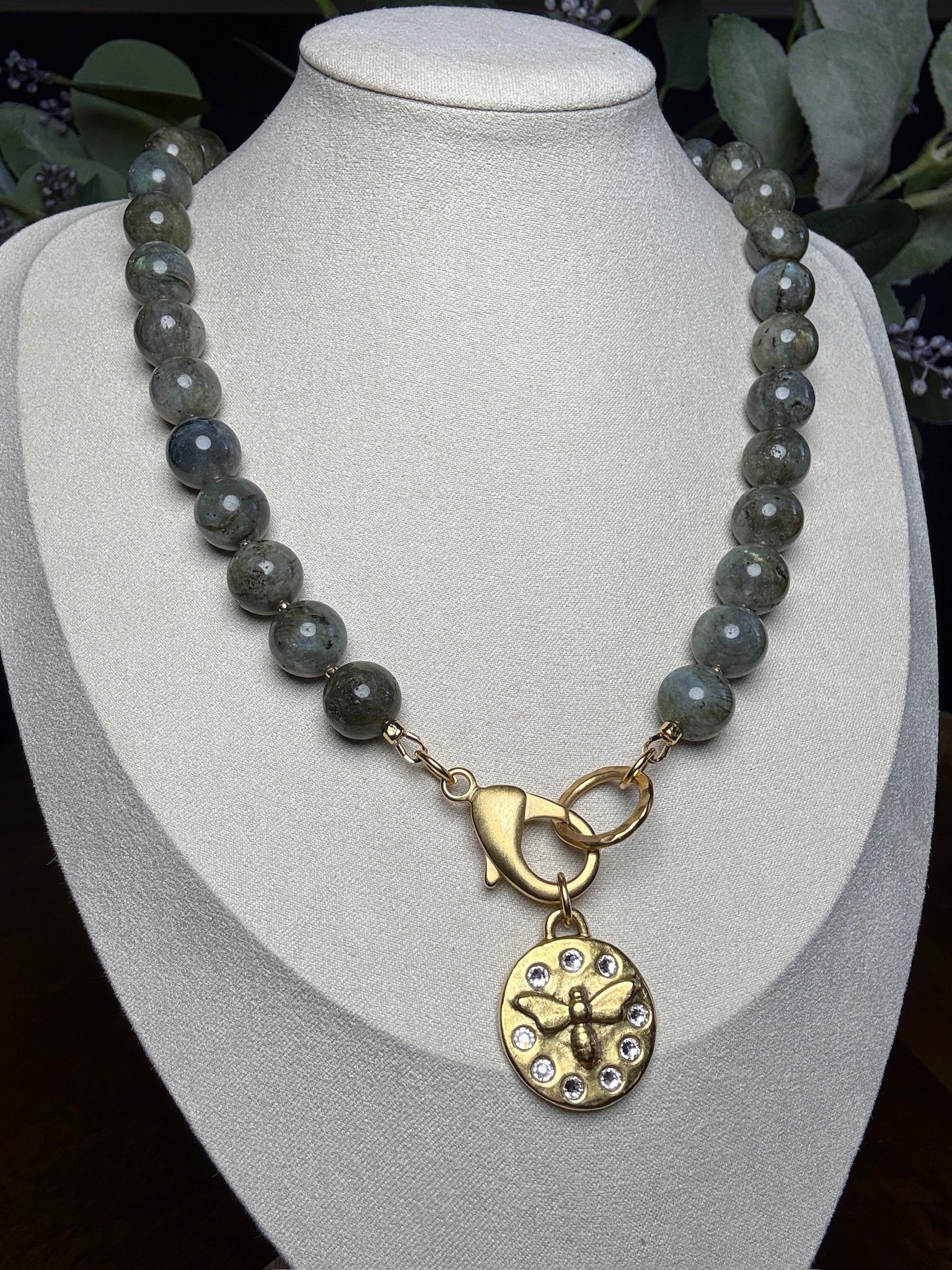 Lumina Bee Necklace