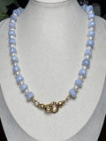 Something Blue Lace Necklace