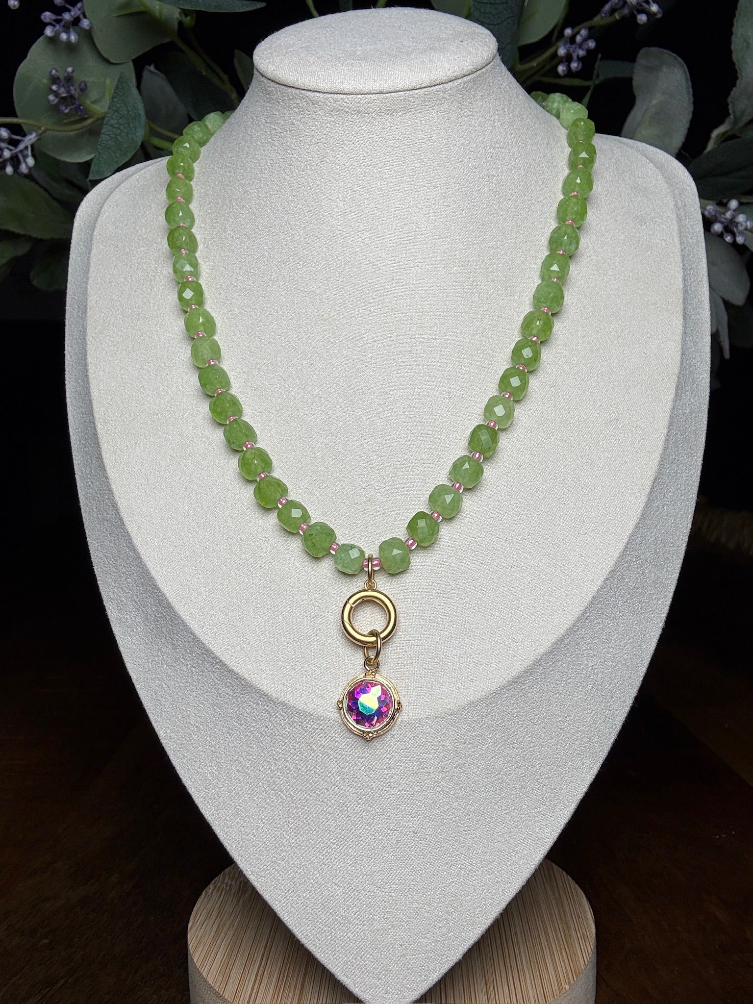 Glow with Envy Necklace