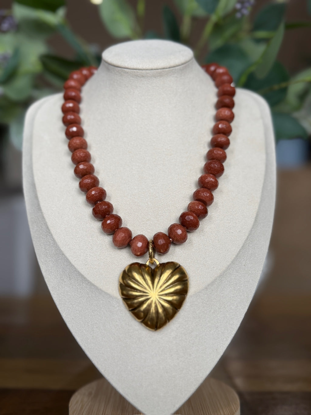 Copper Heart Necklace