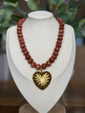 Copper Heart Necklace