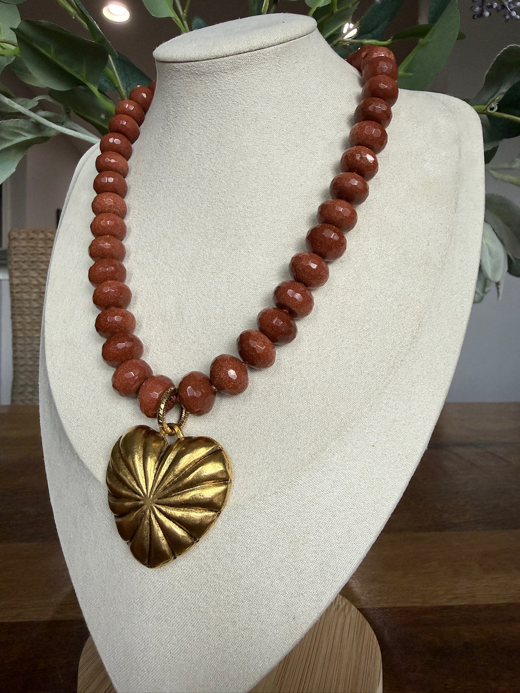 Copper Heart Necklace