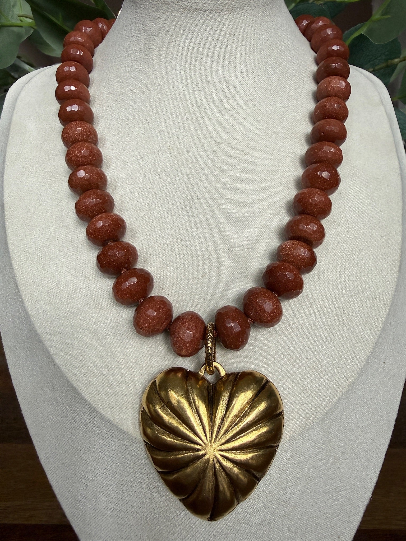 Copper Heart Necklace