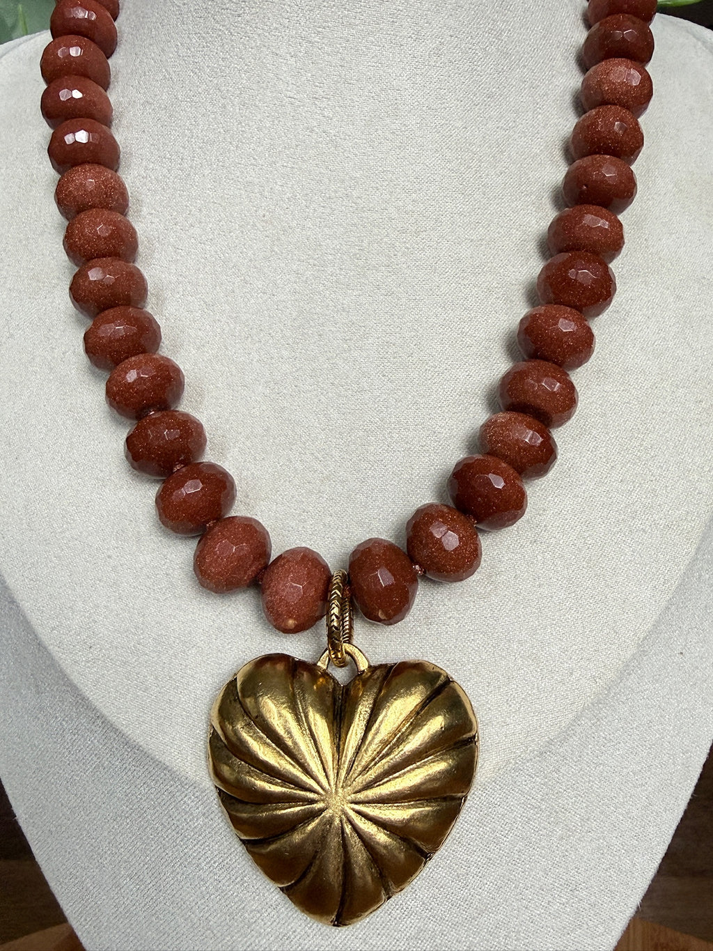 Copper Heart Necklace
