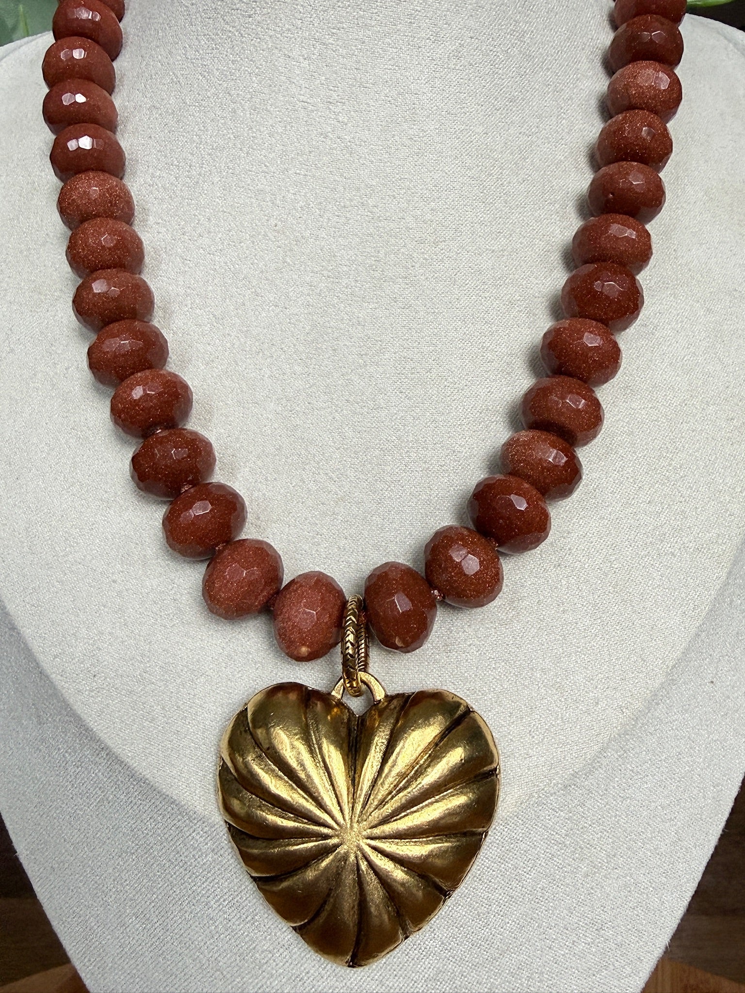 Copper Heart Necklace