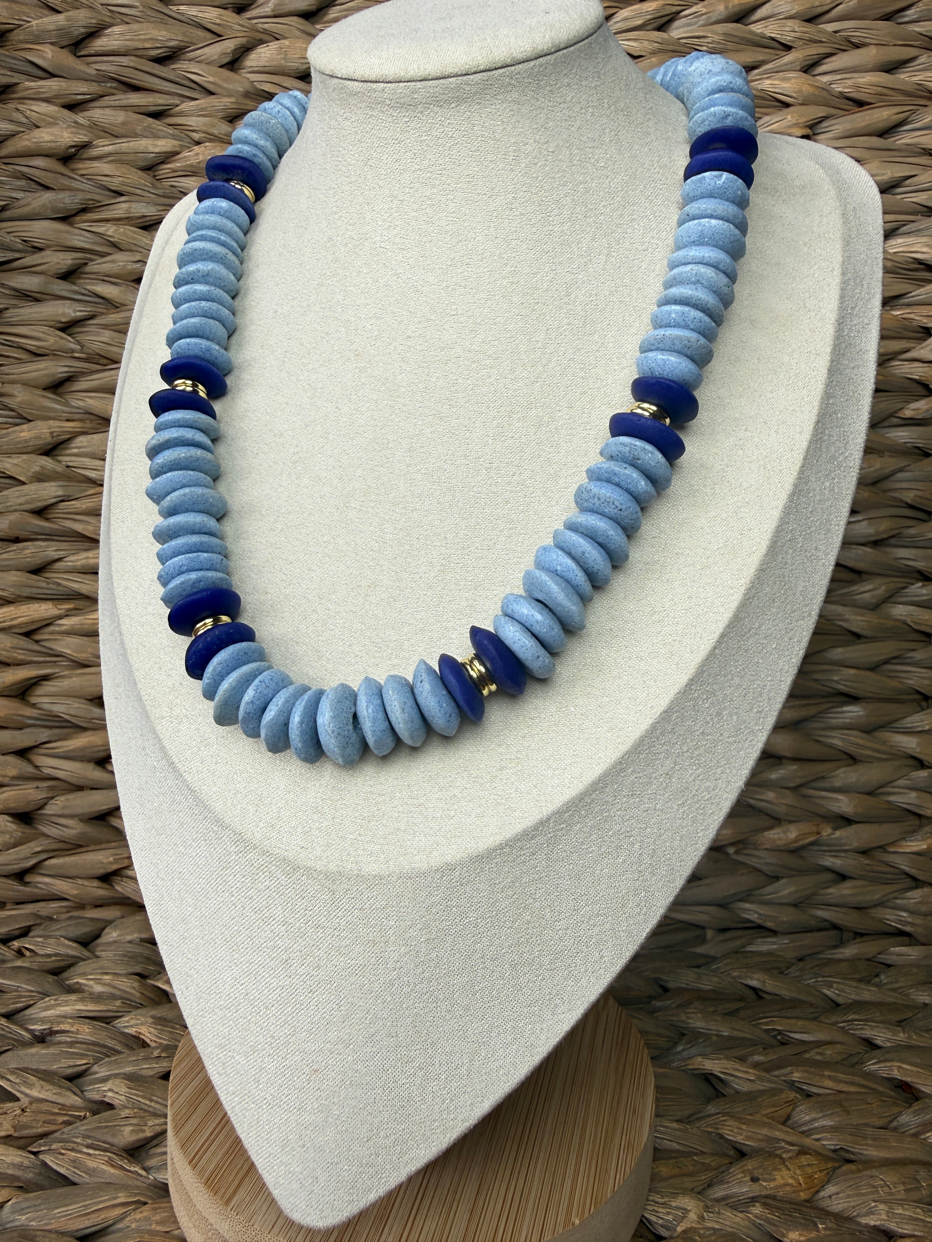 Indigo Coastal Necklace