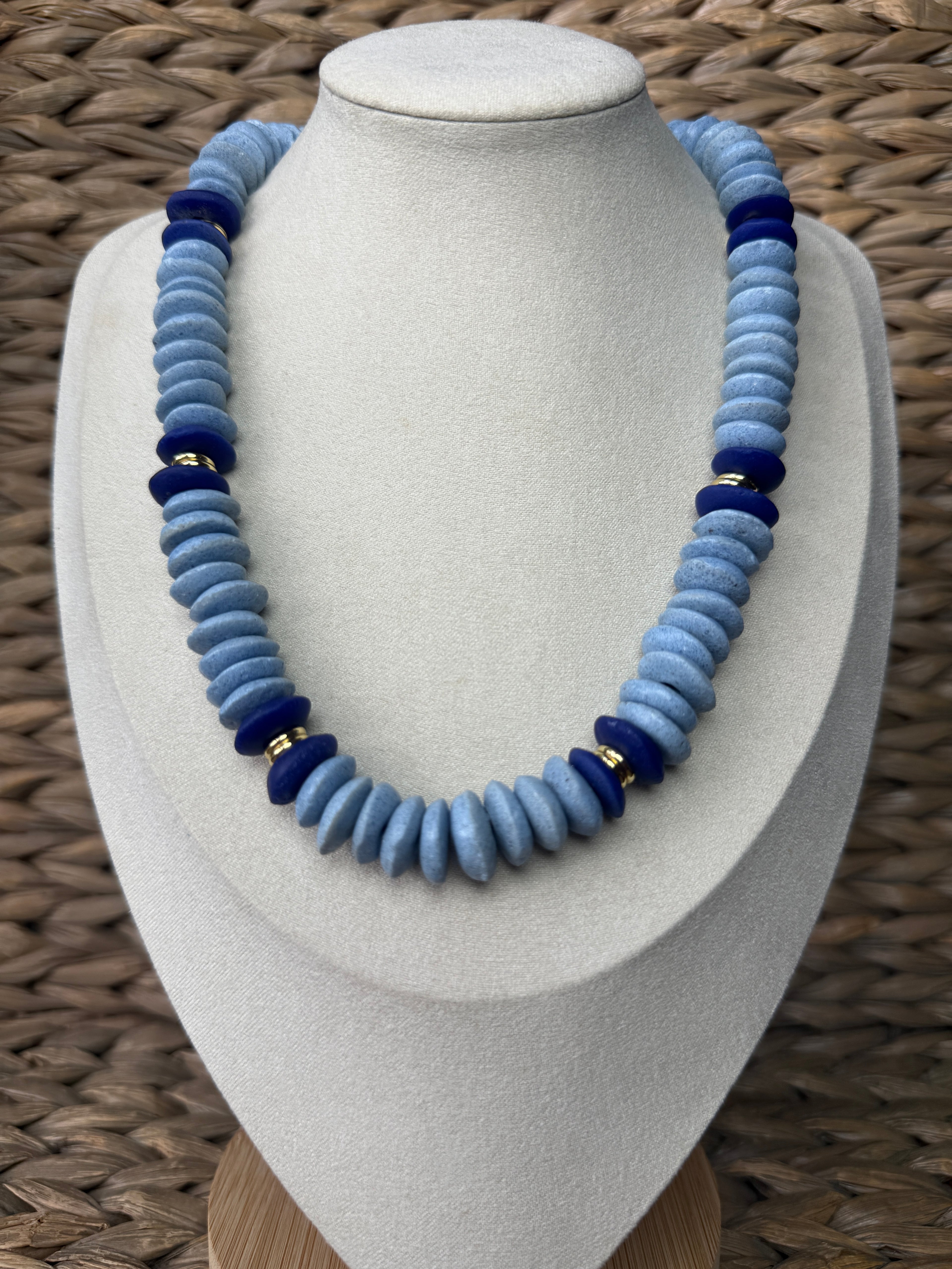 Indigo Coastal Necklace
