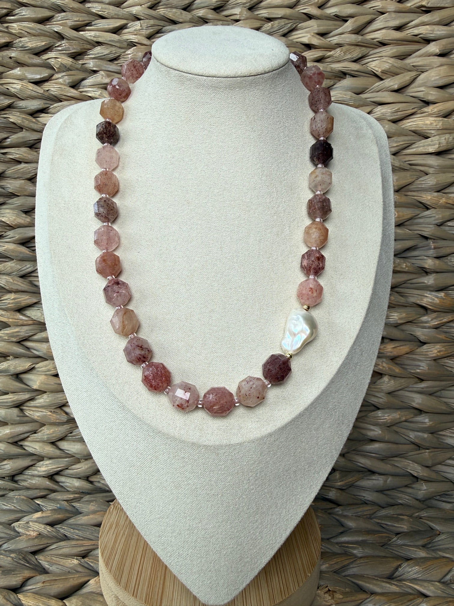 Blush Pearl Necklace