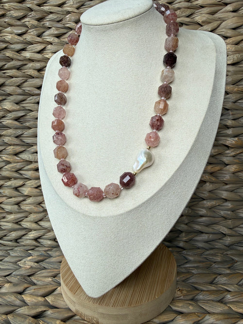 Blush Pearl Necklace
