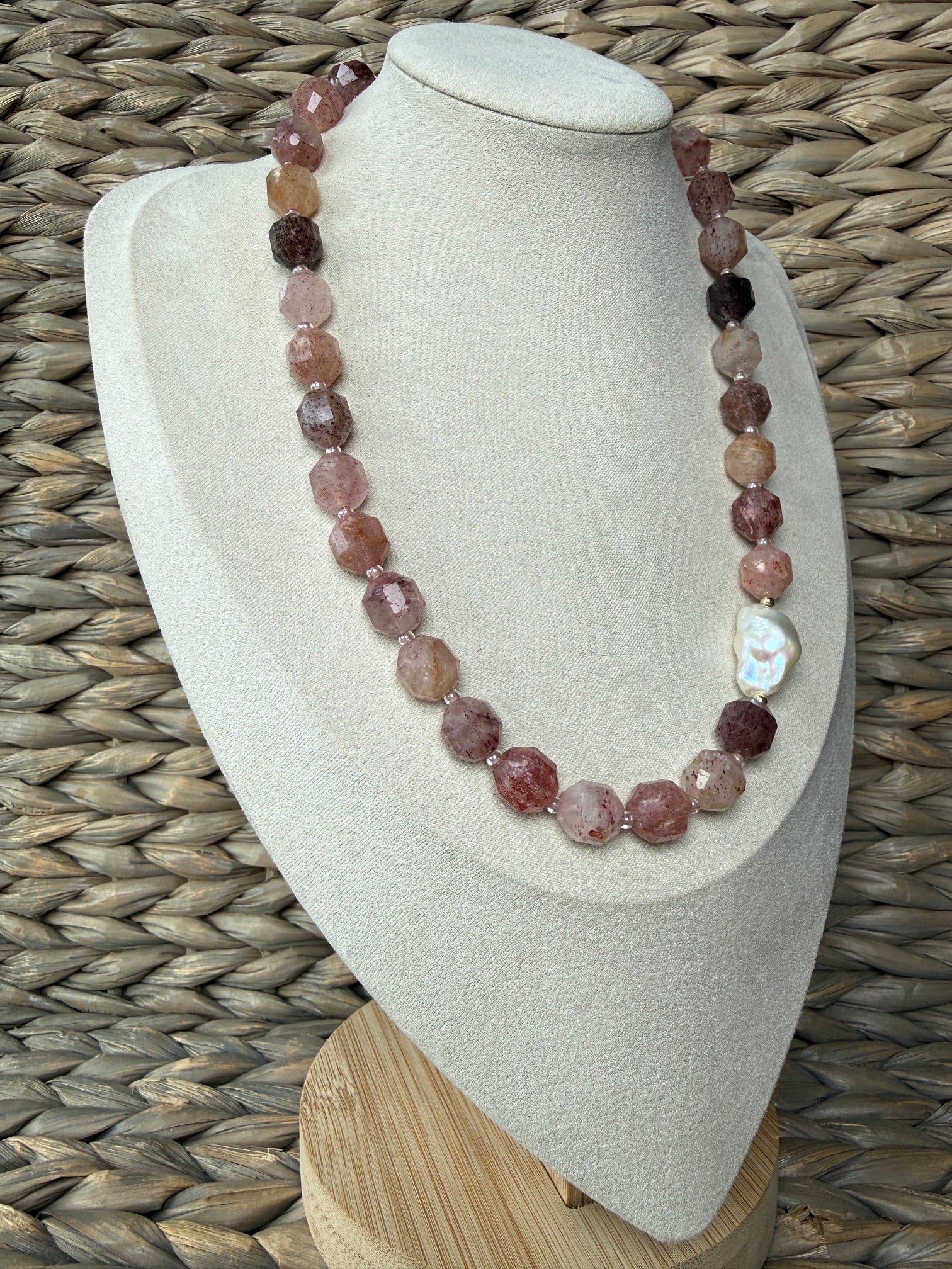 Blush Pearl Necklace