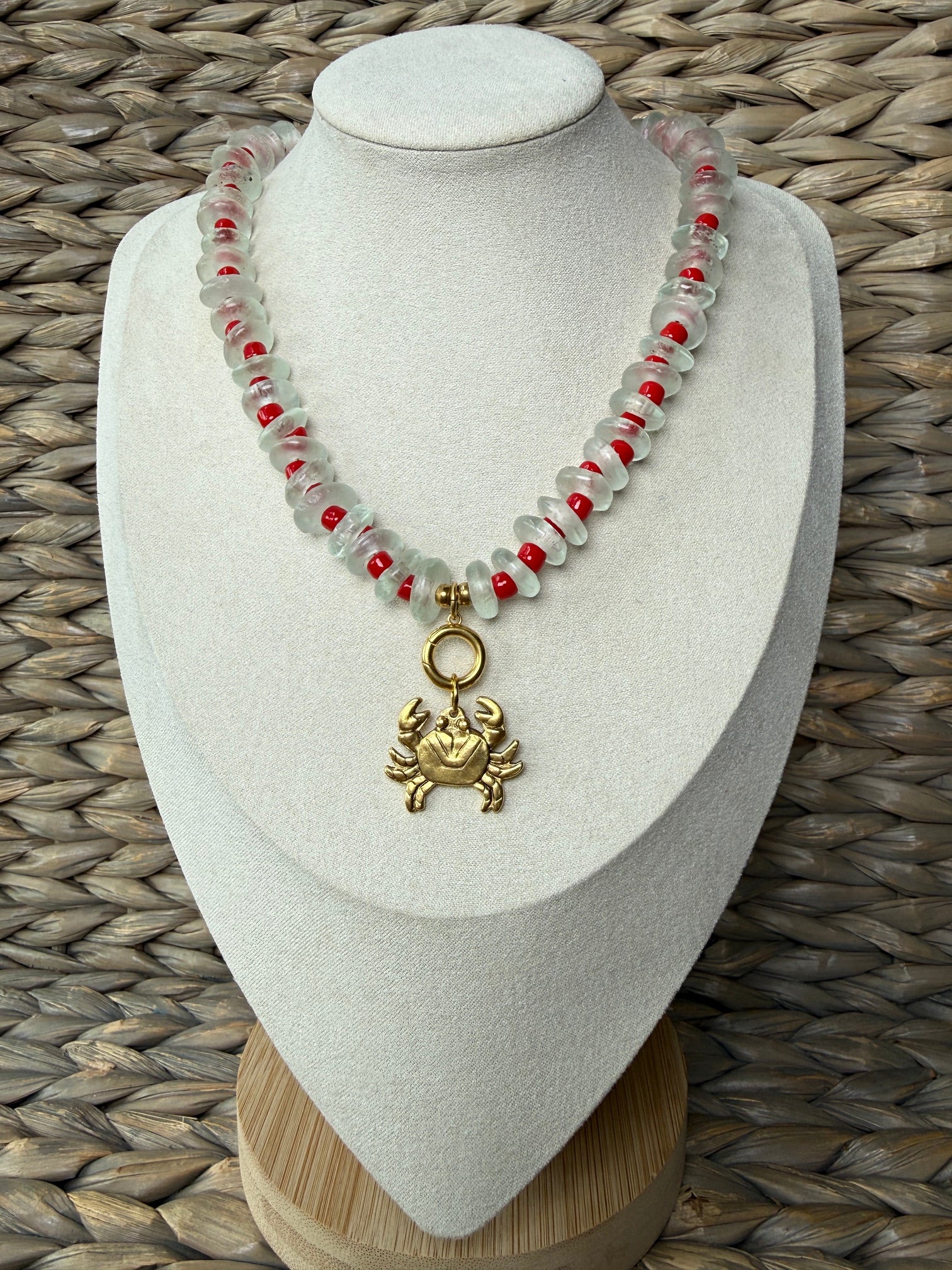 Mrs Crab Necklace