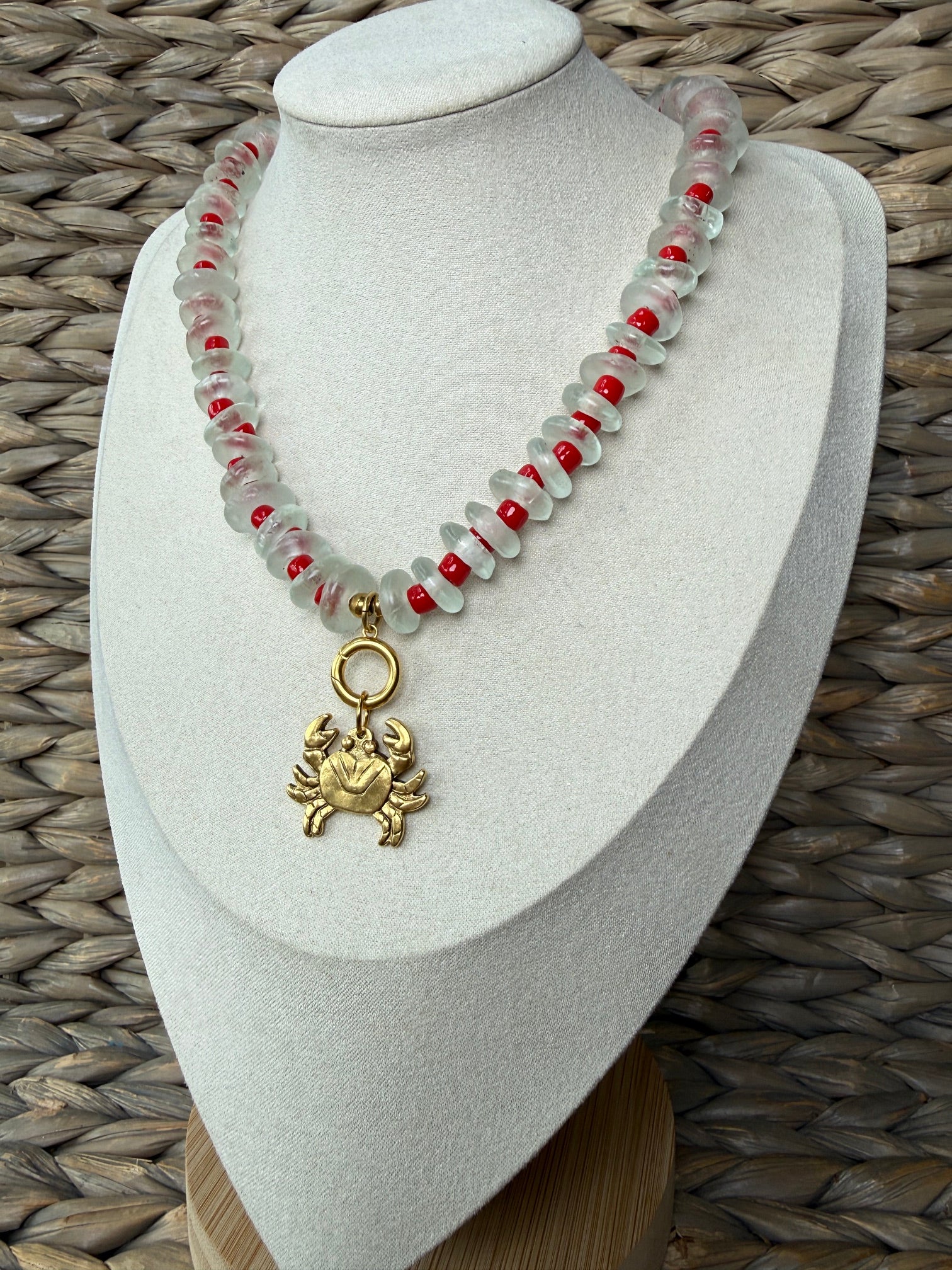 Mrs Crab Necklace