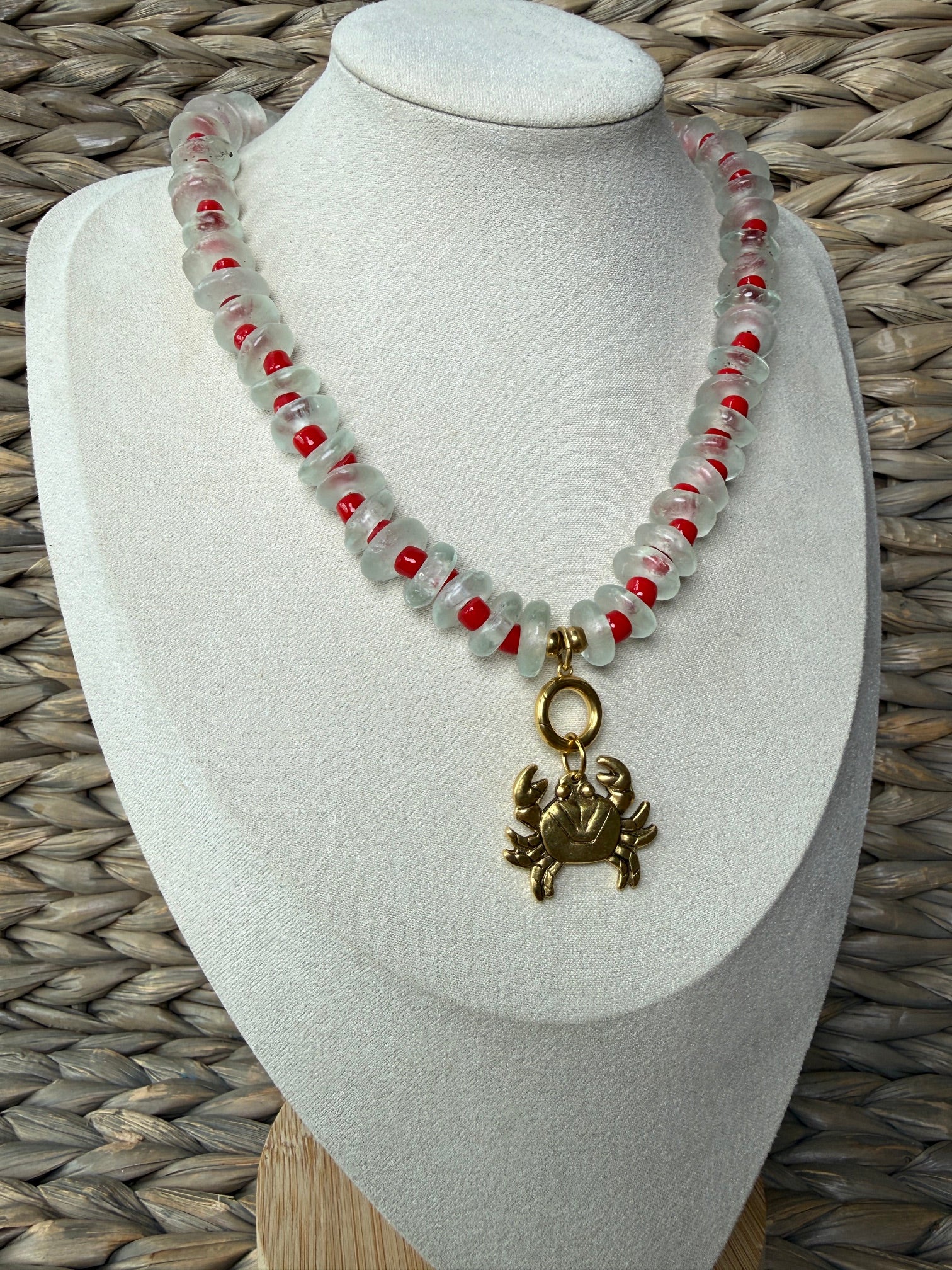 Mrs Crab Necklace