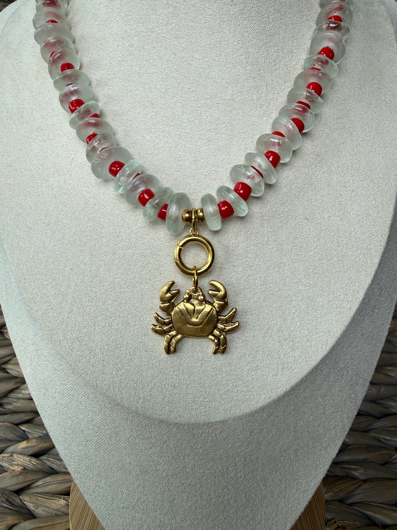 Mrs Crab Necklace