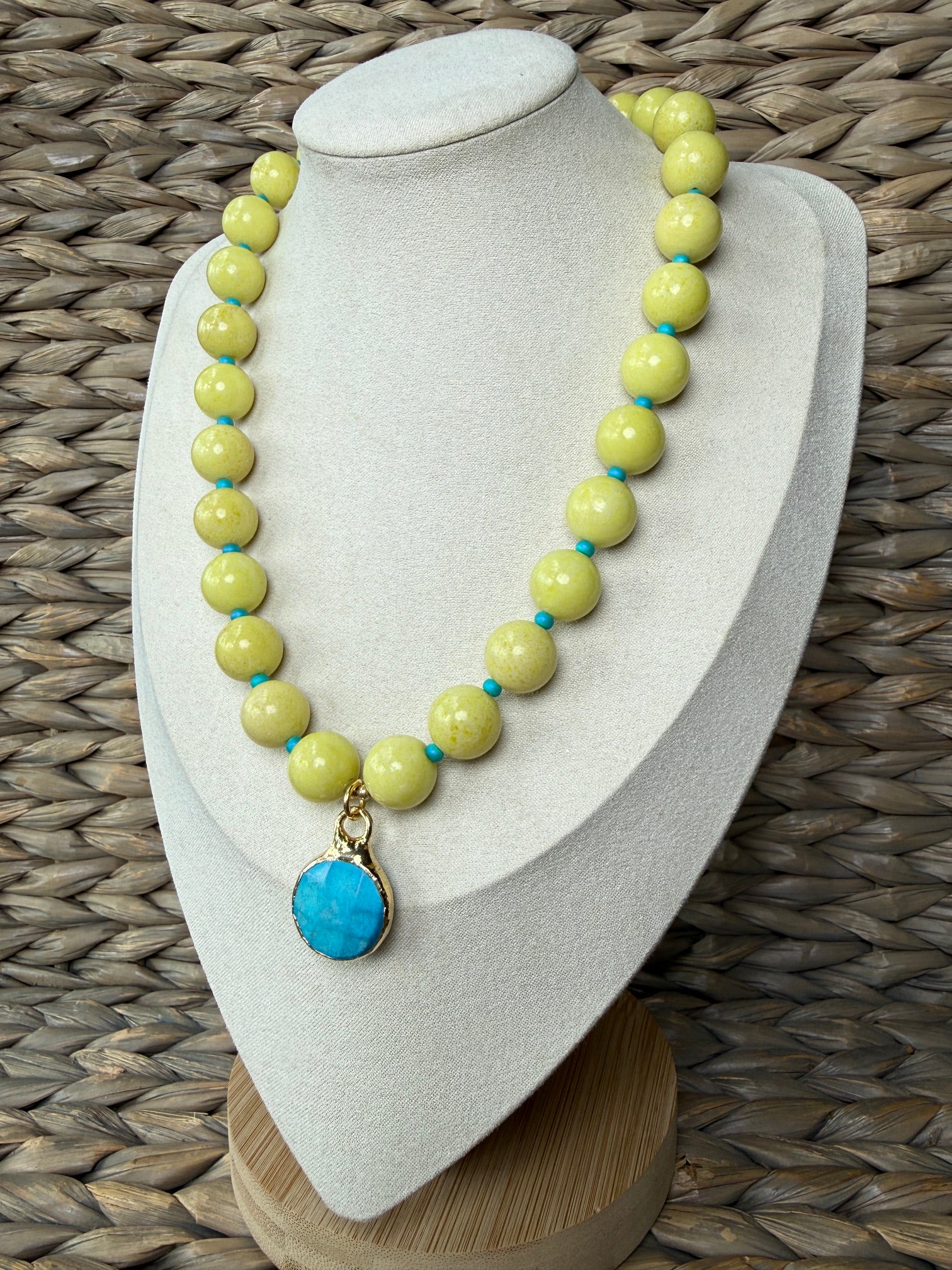 Lemon Drop Lagoon Necklace