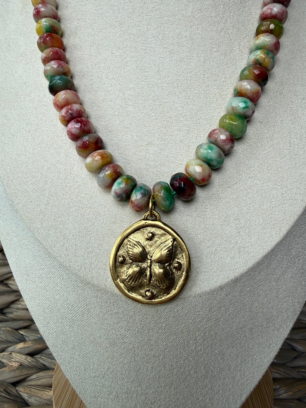 Boho Butterfly Necklace