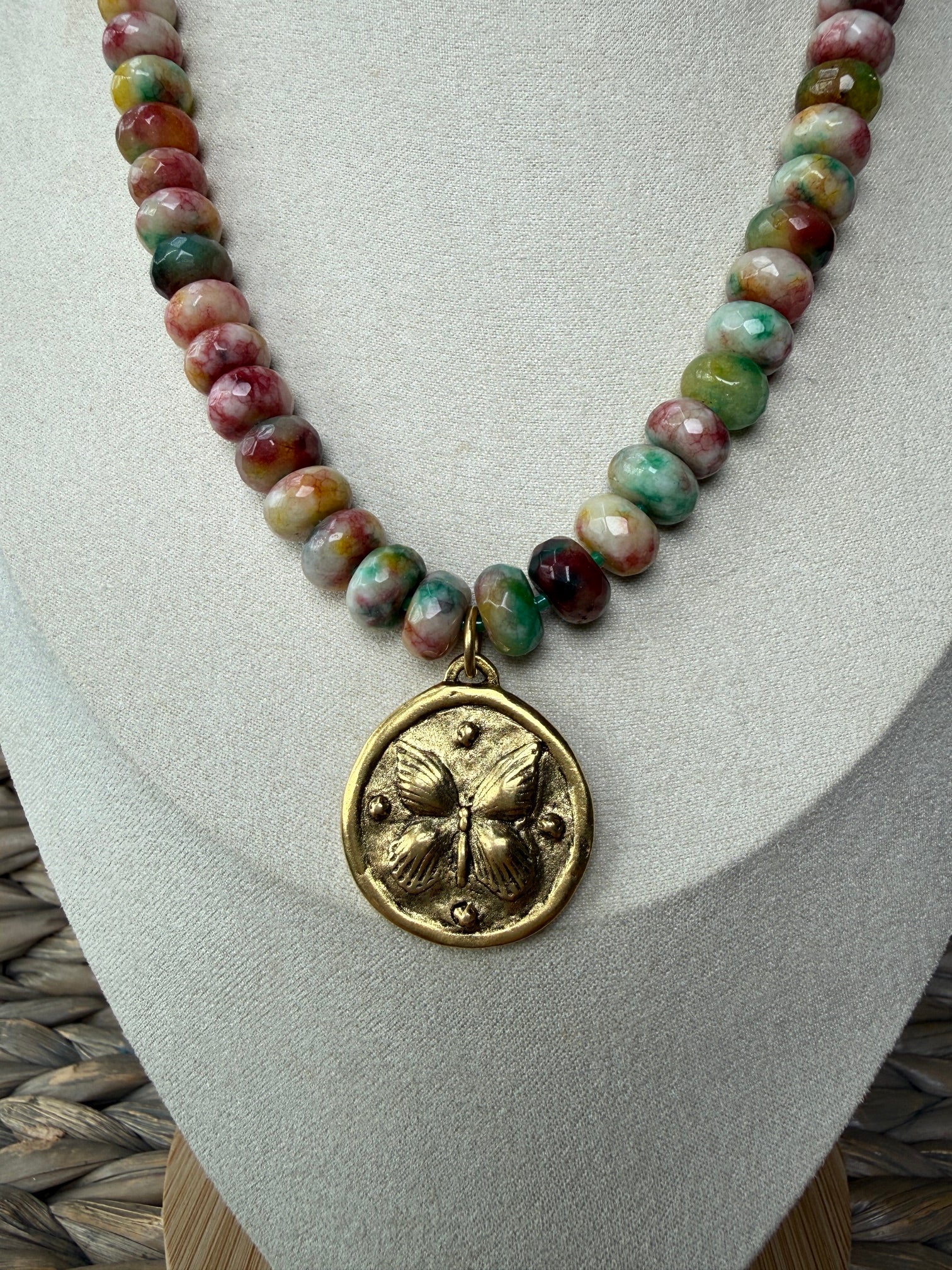Boho Butterfly Necklace