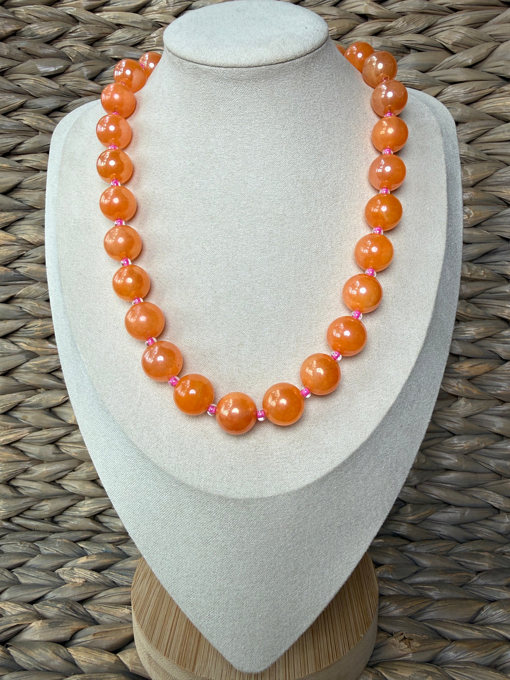 Creamsicle Necklace