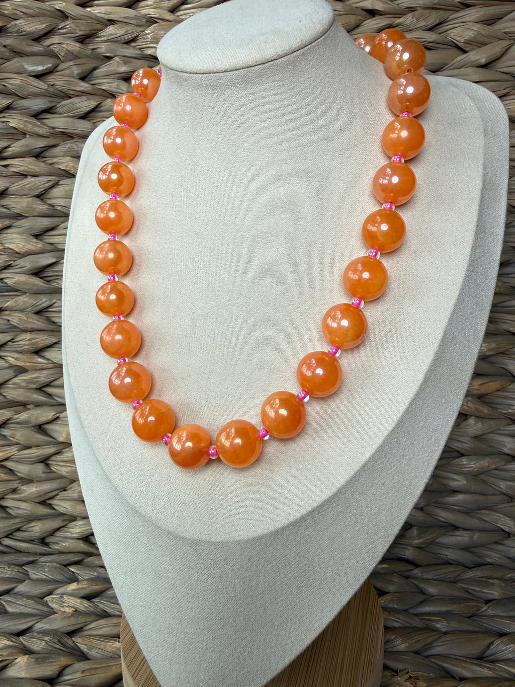 Creamsicle Necklace