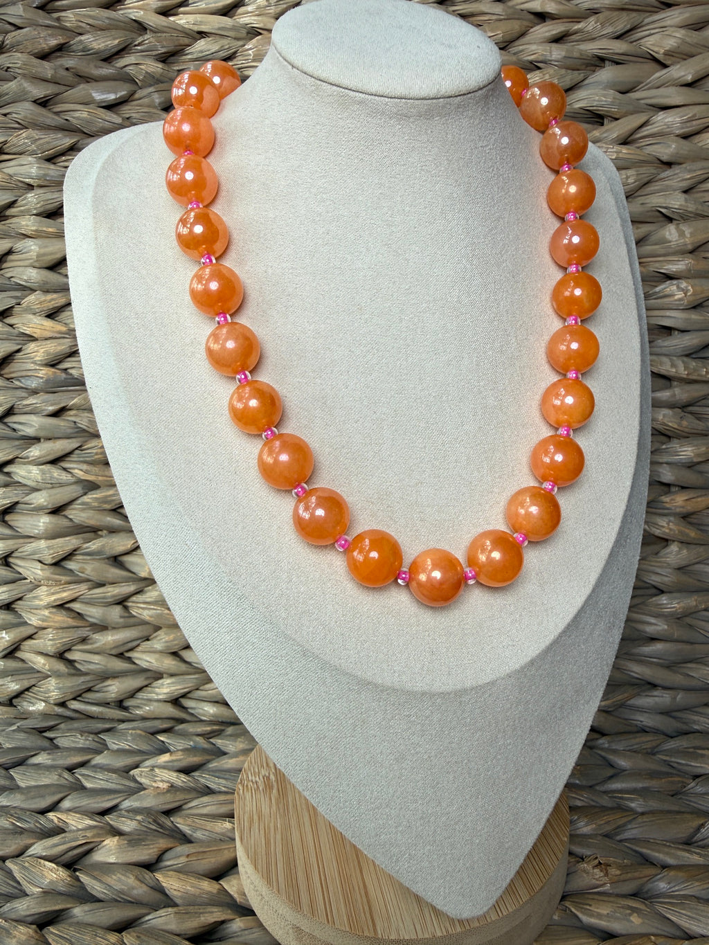 Creamsicle Necklace