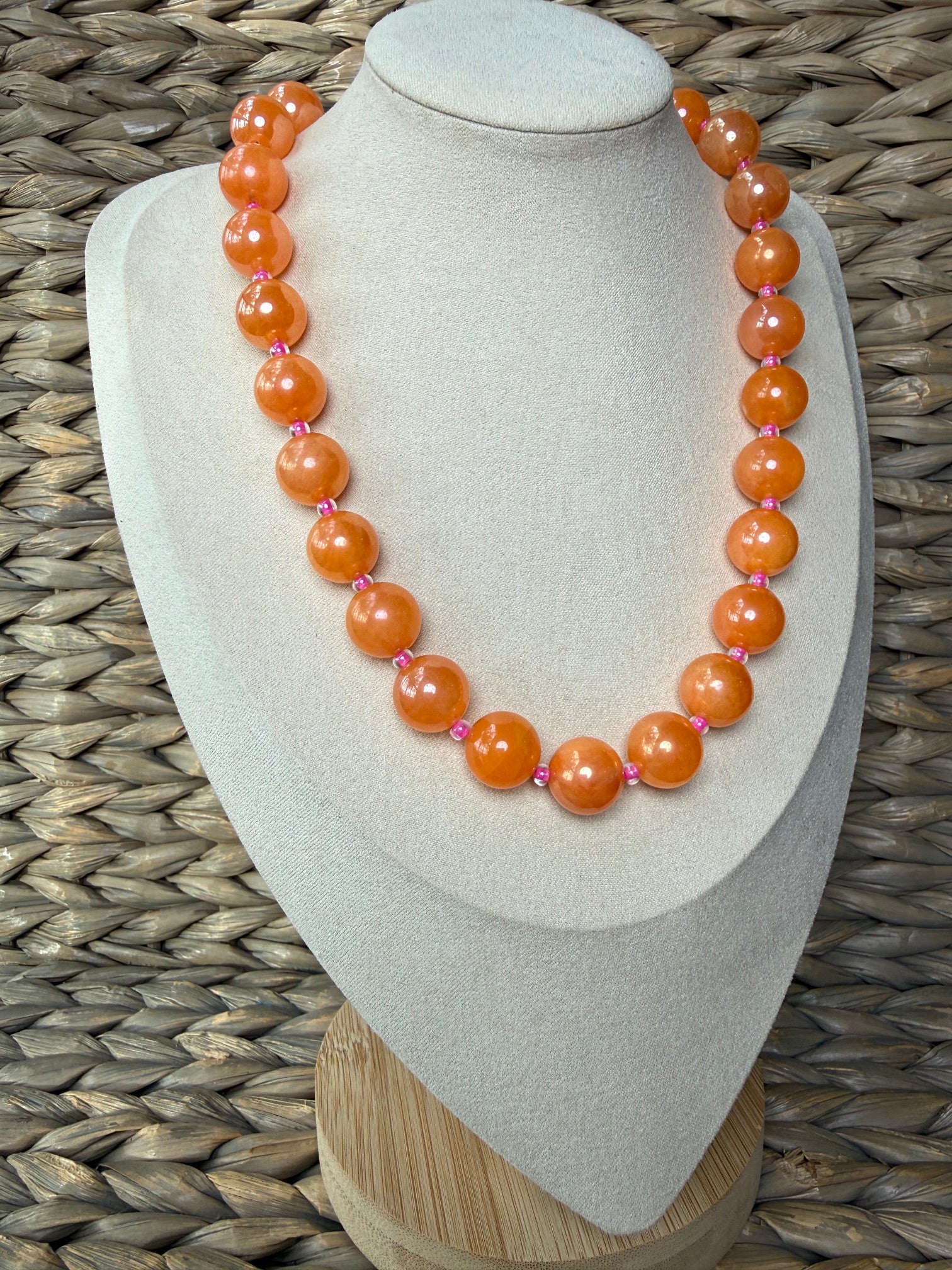 Creamsicle Necklace