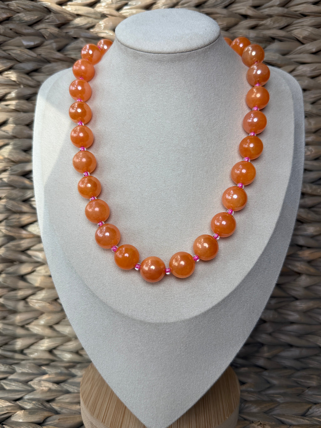 Creamsicle Necklace