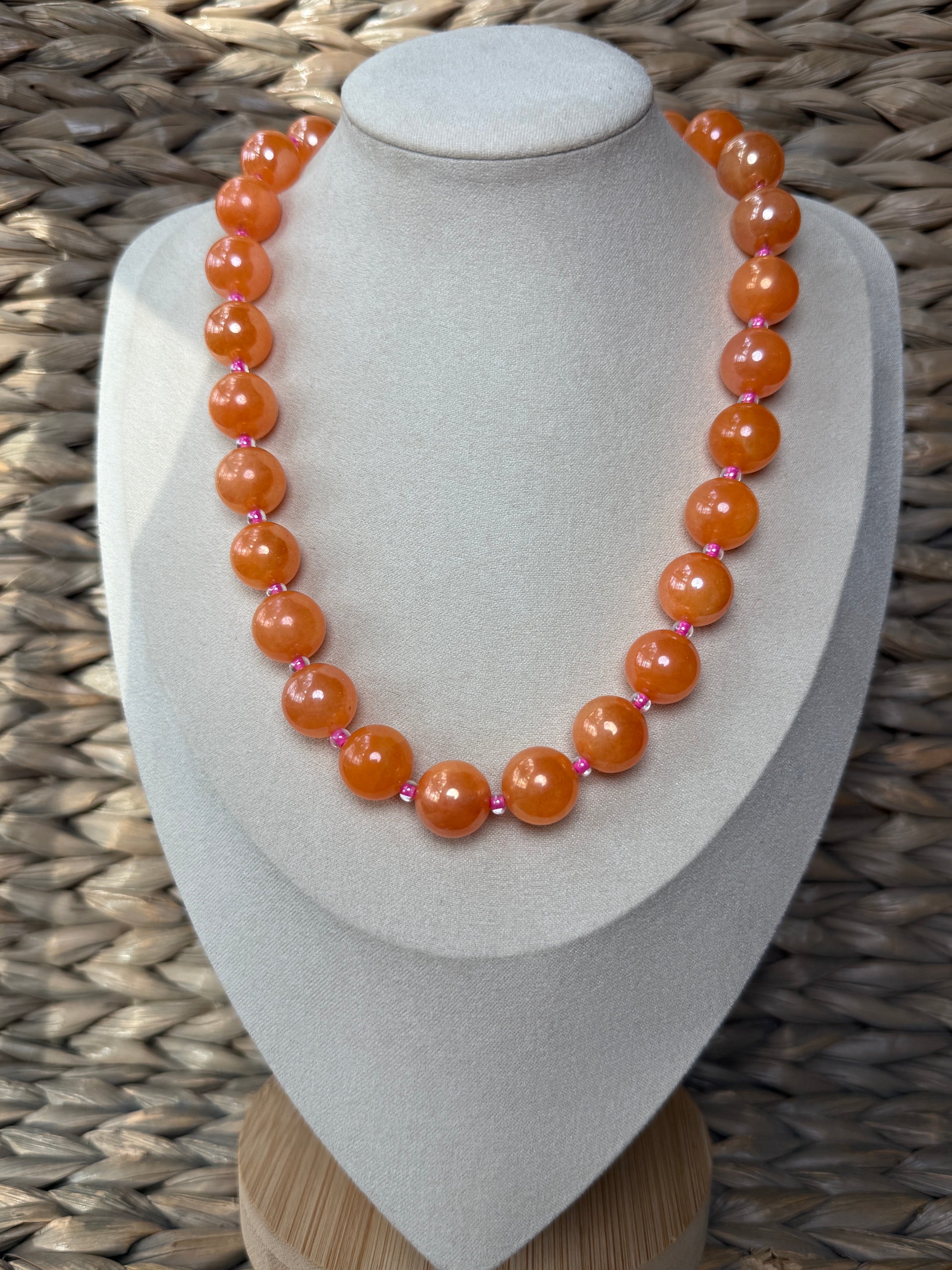 Creamsicle Necklace