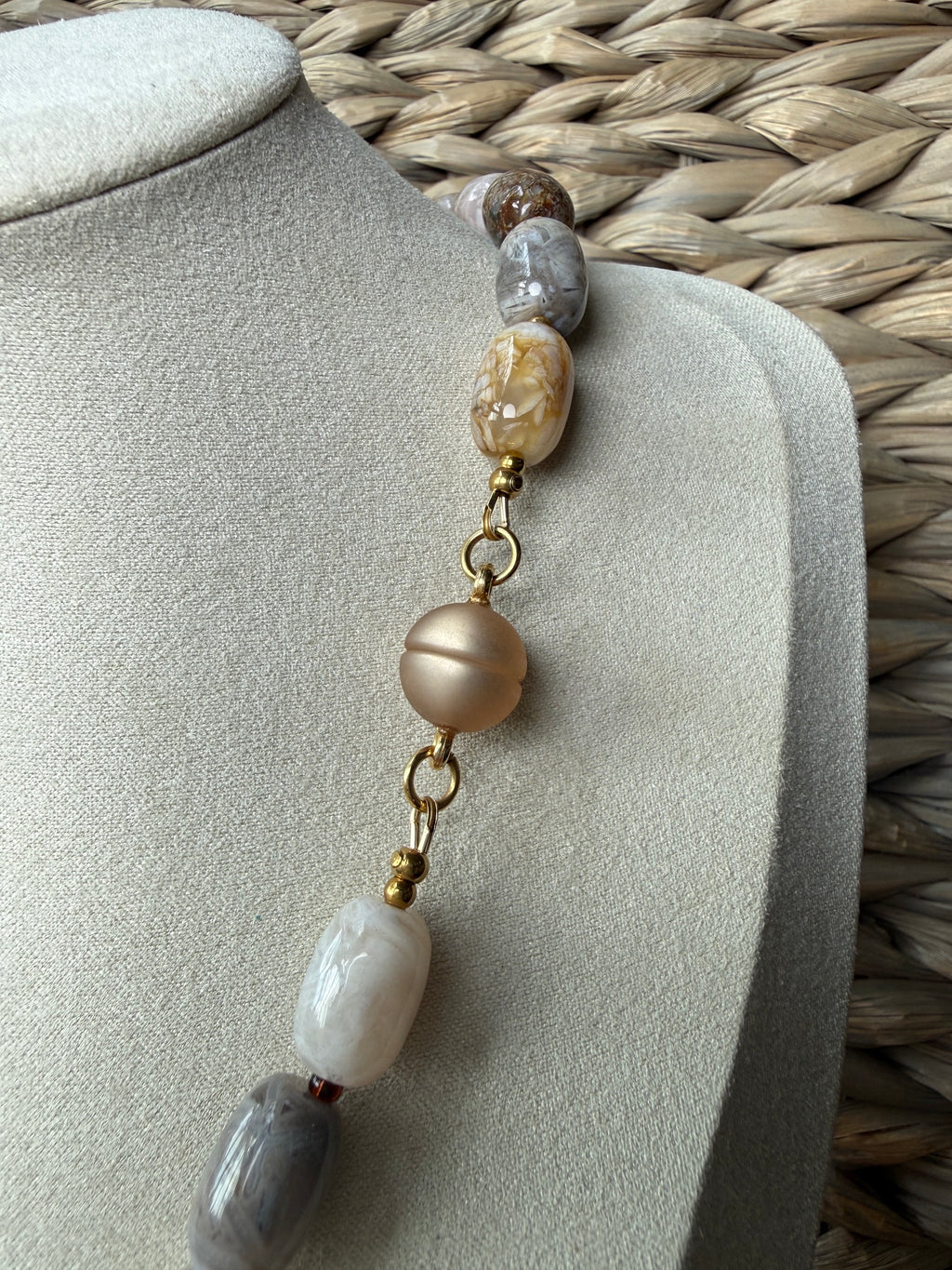 Bamboo Gold Necklace