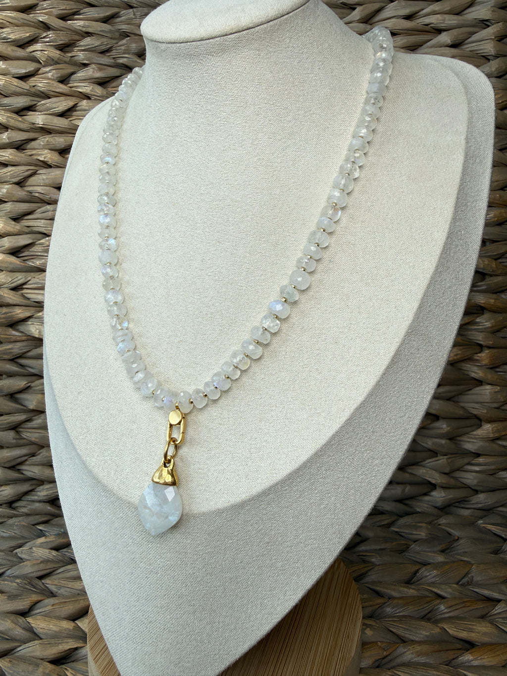 Rainbow Moon Necklace