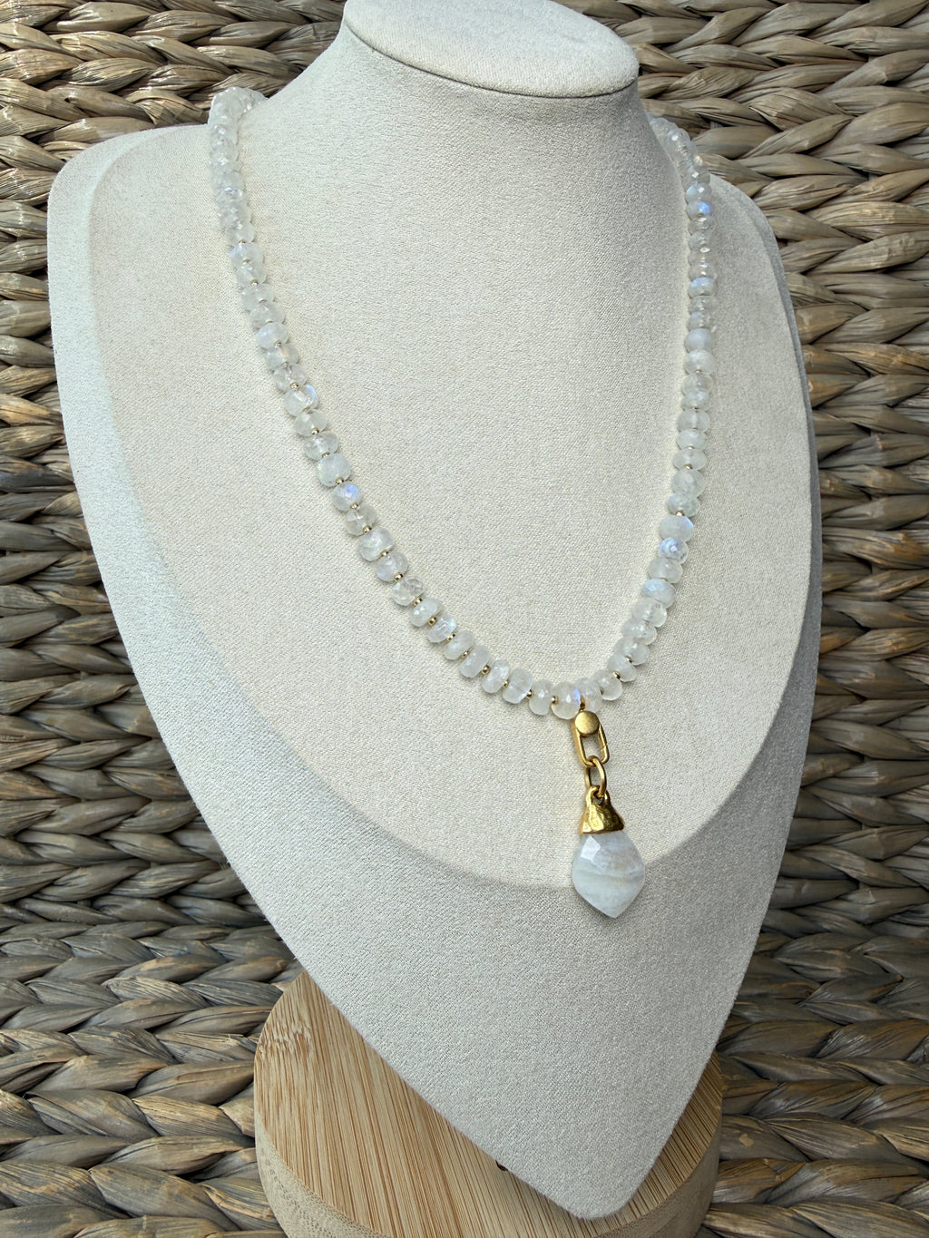 Rainbow Moon Necklace