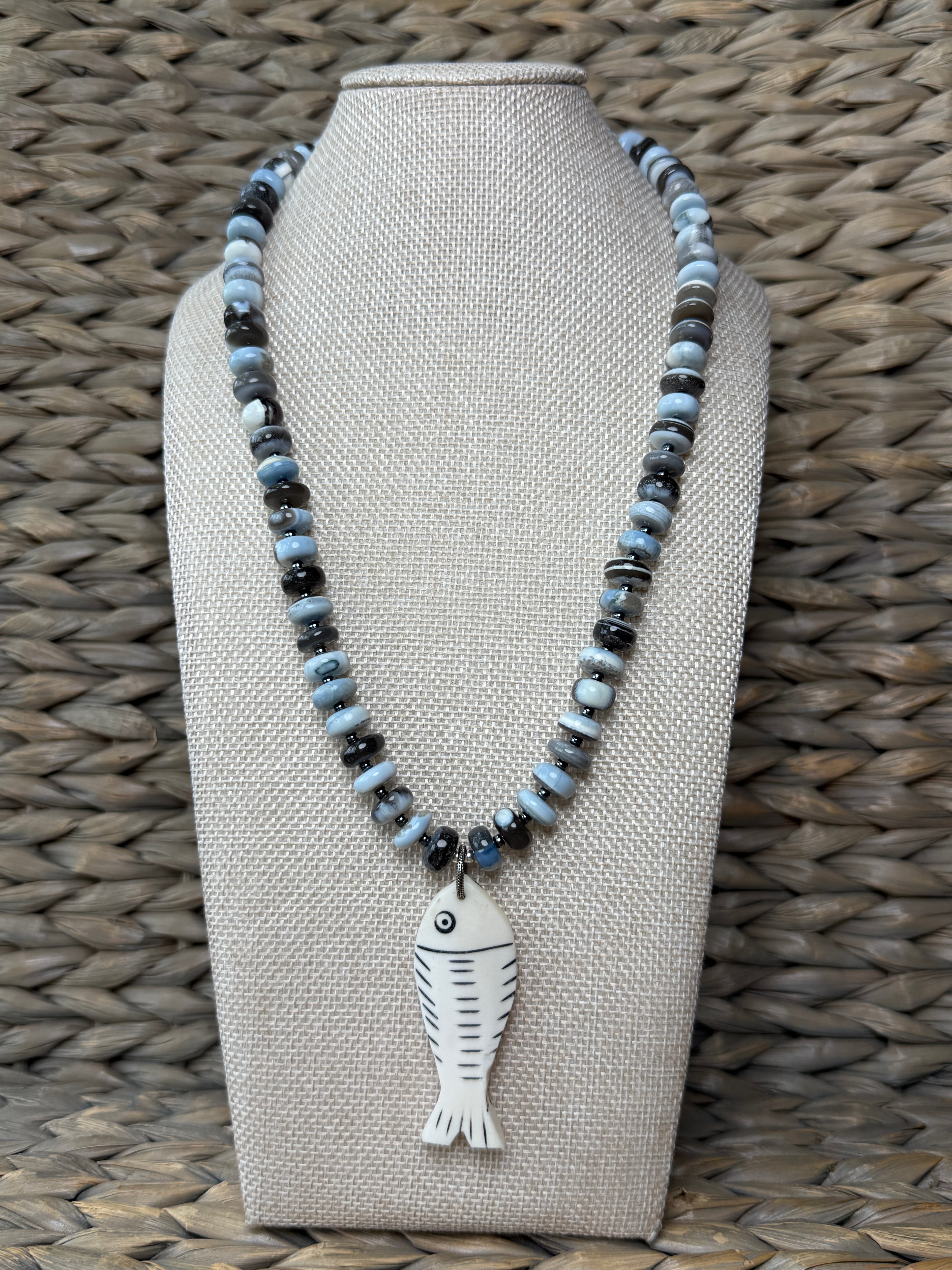 Fish and Chips Necklace