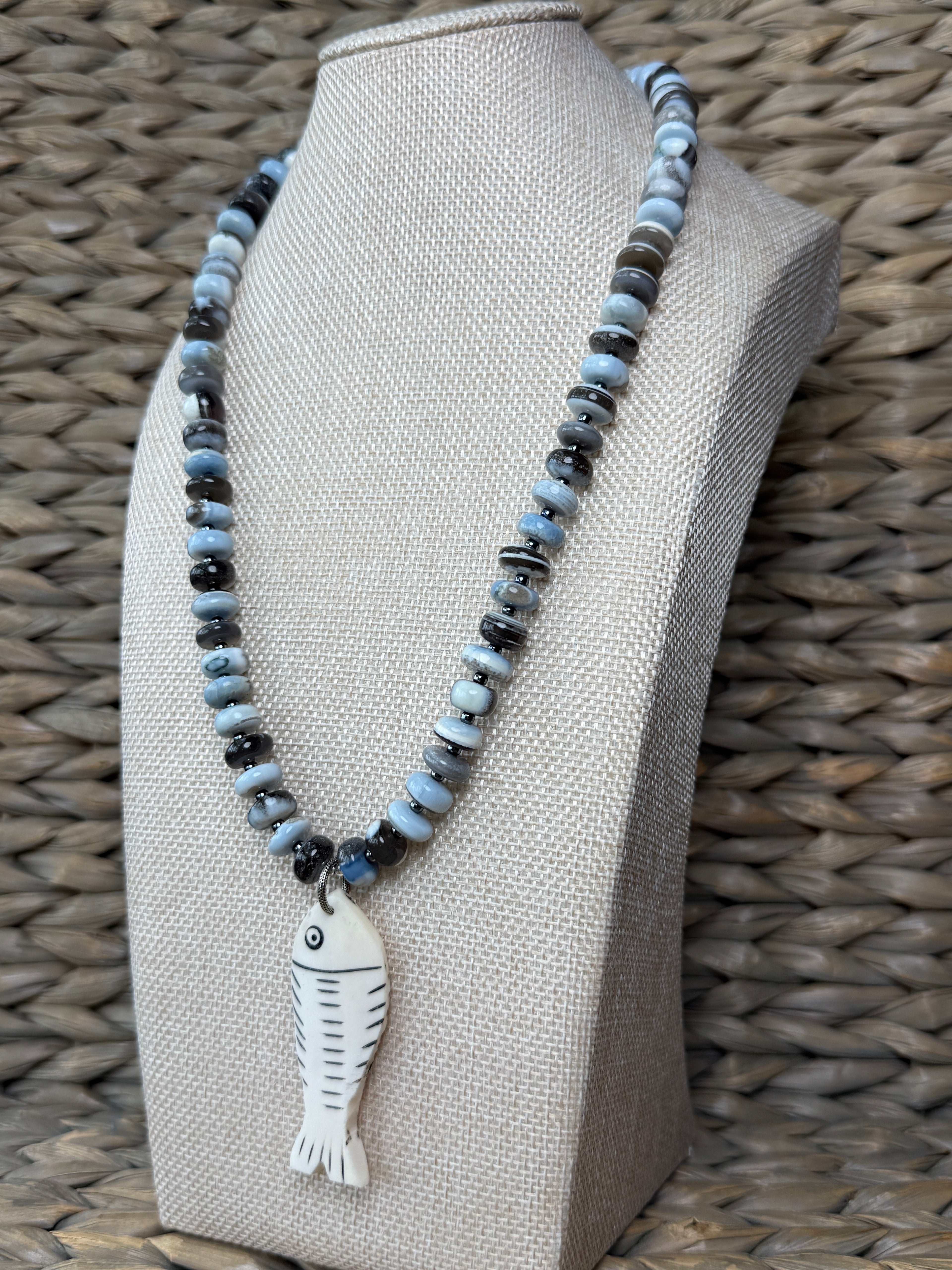 Fish and Chips Necklace
