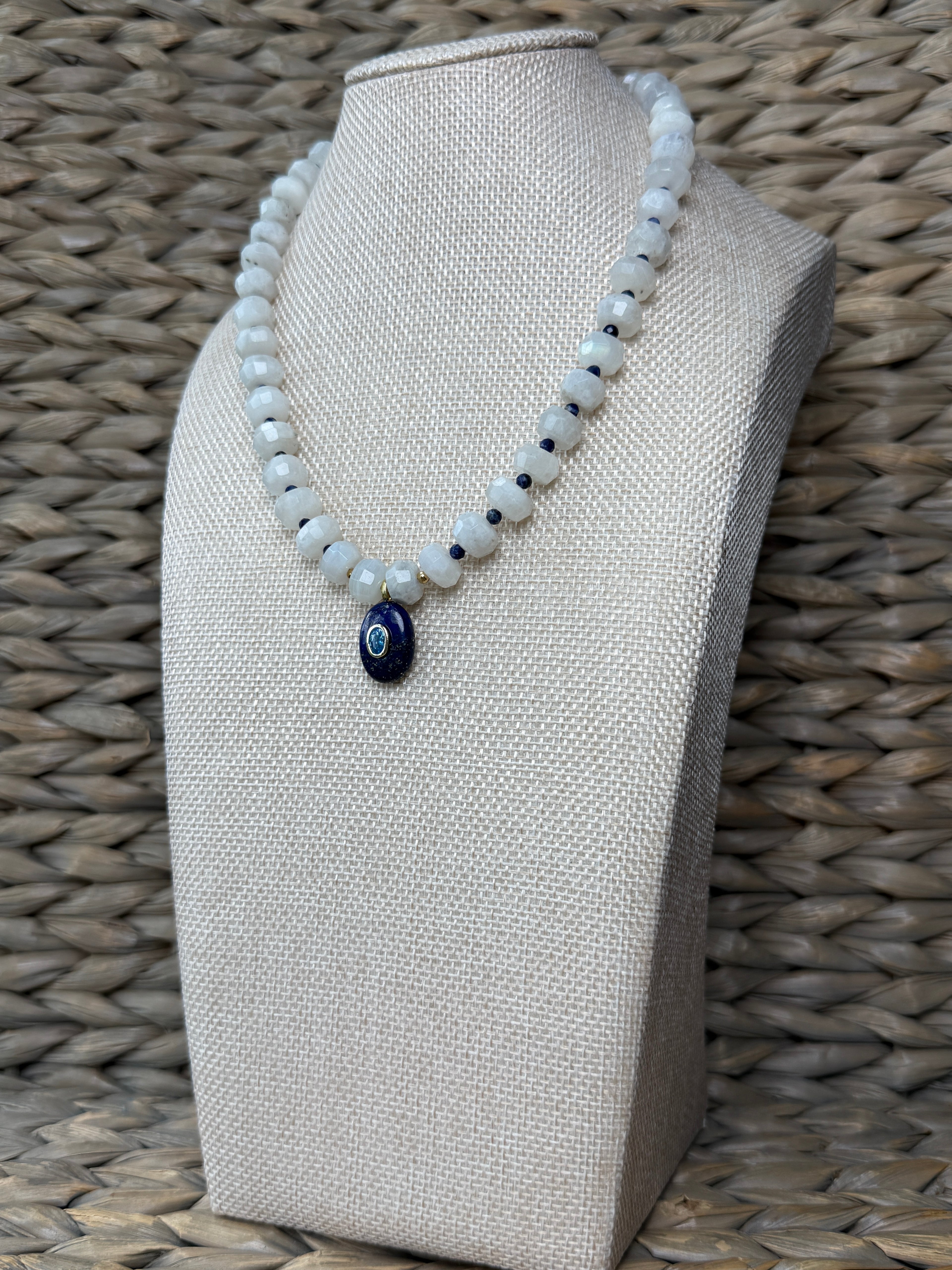 White Moonlight Necklace