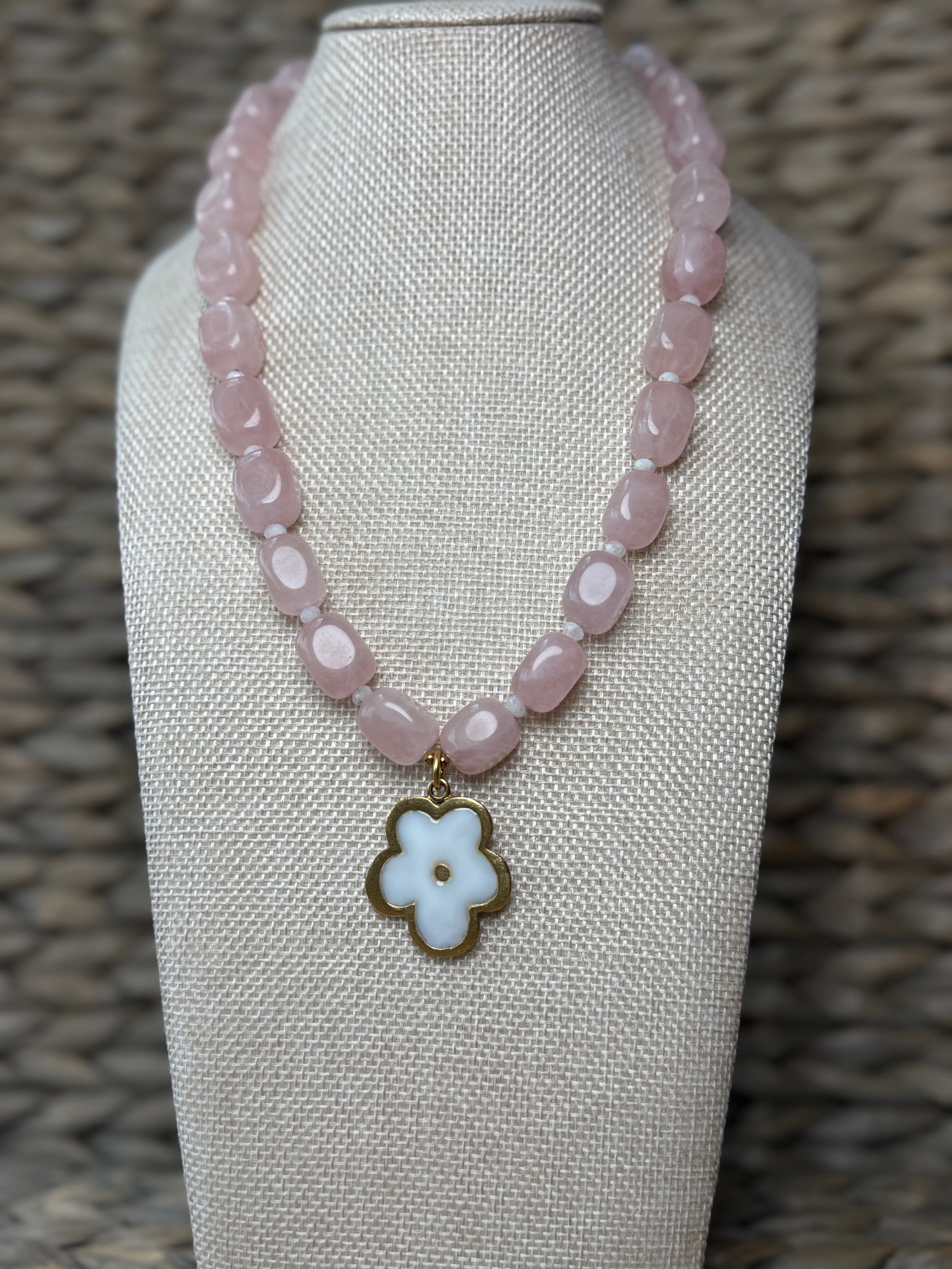 Flower Petal Necklace