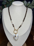 Smokey Heart Necklace